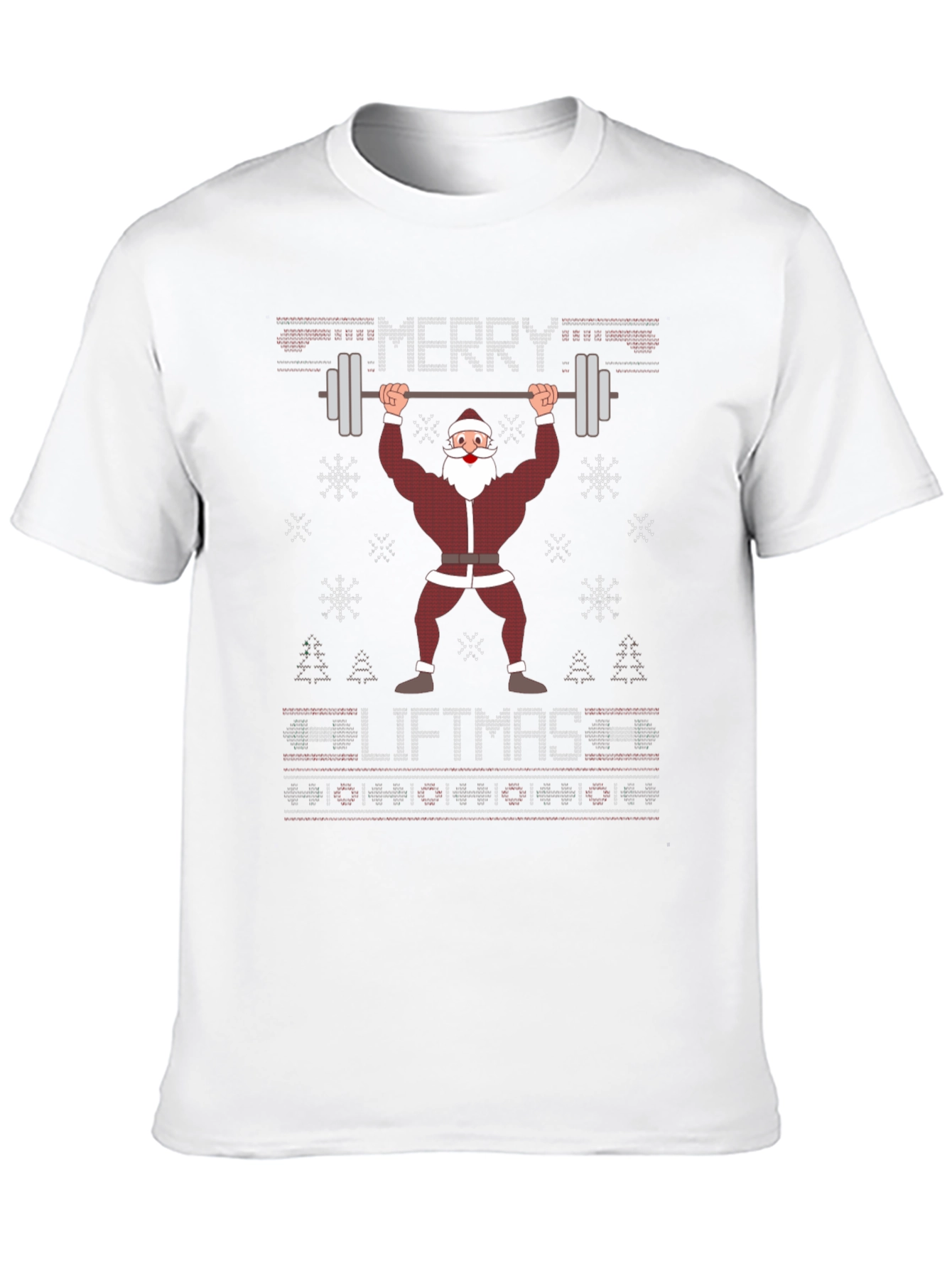 Merry Liftmas Santa Workout T-Shirt