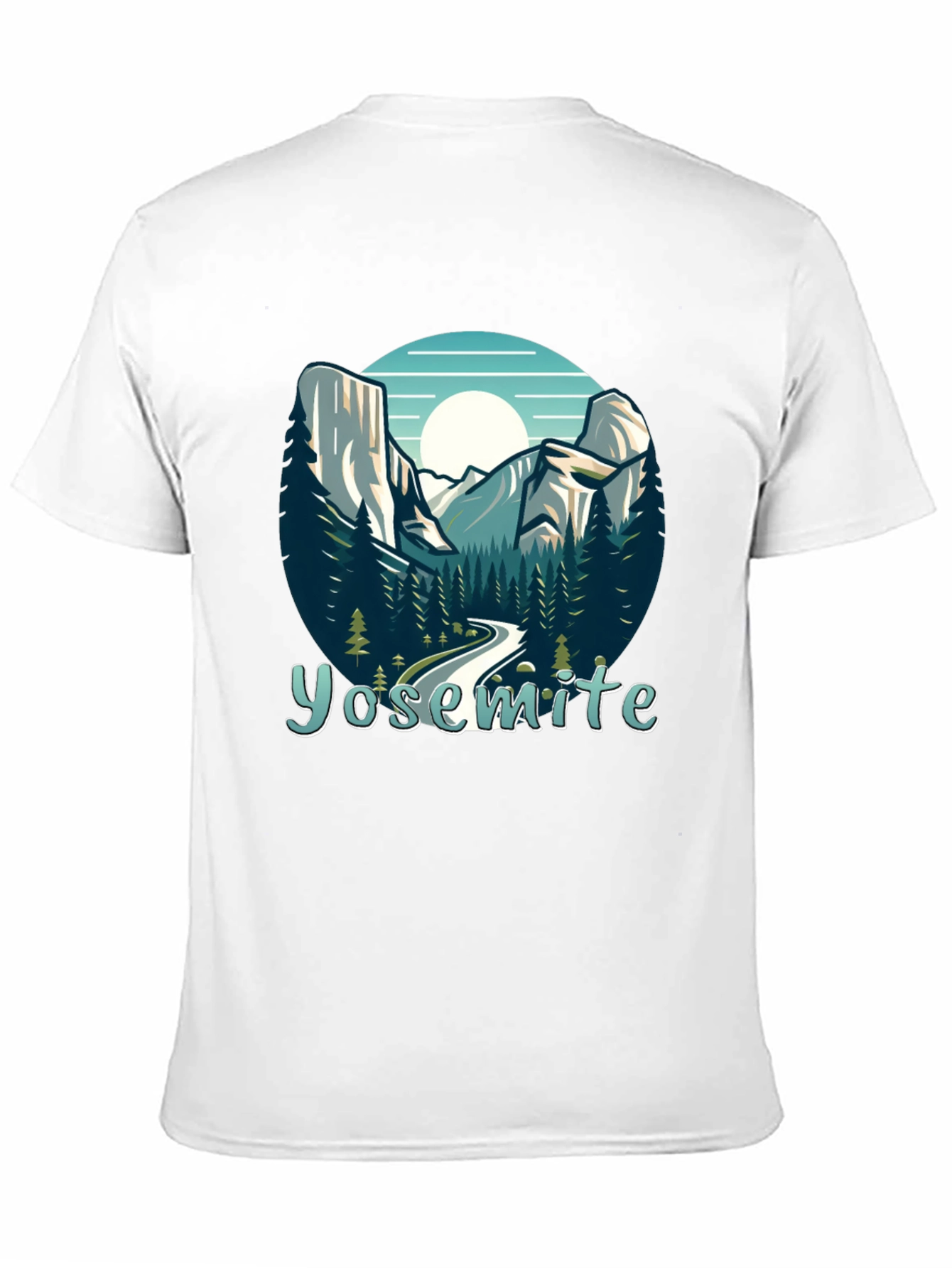 Yosemite National Park Graphic Tee - Black