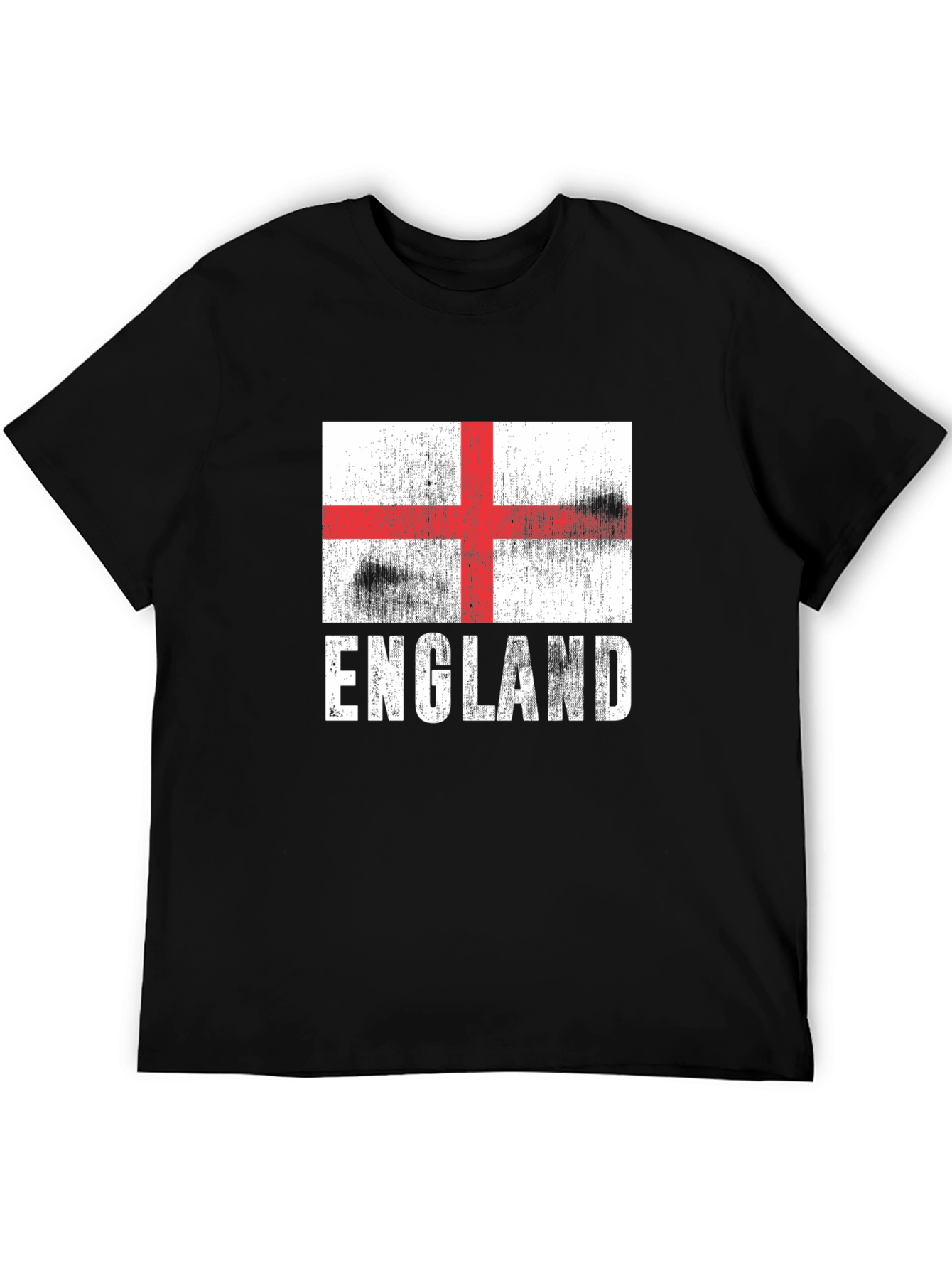 England Flag Graphic Tee - Stylish Mens T-Shirt