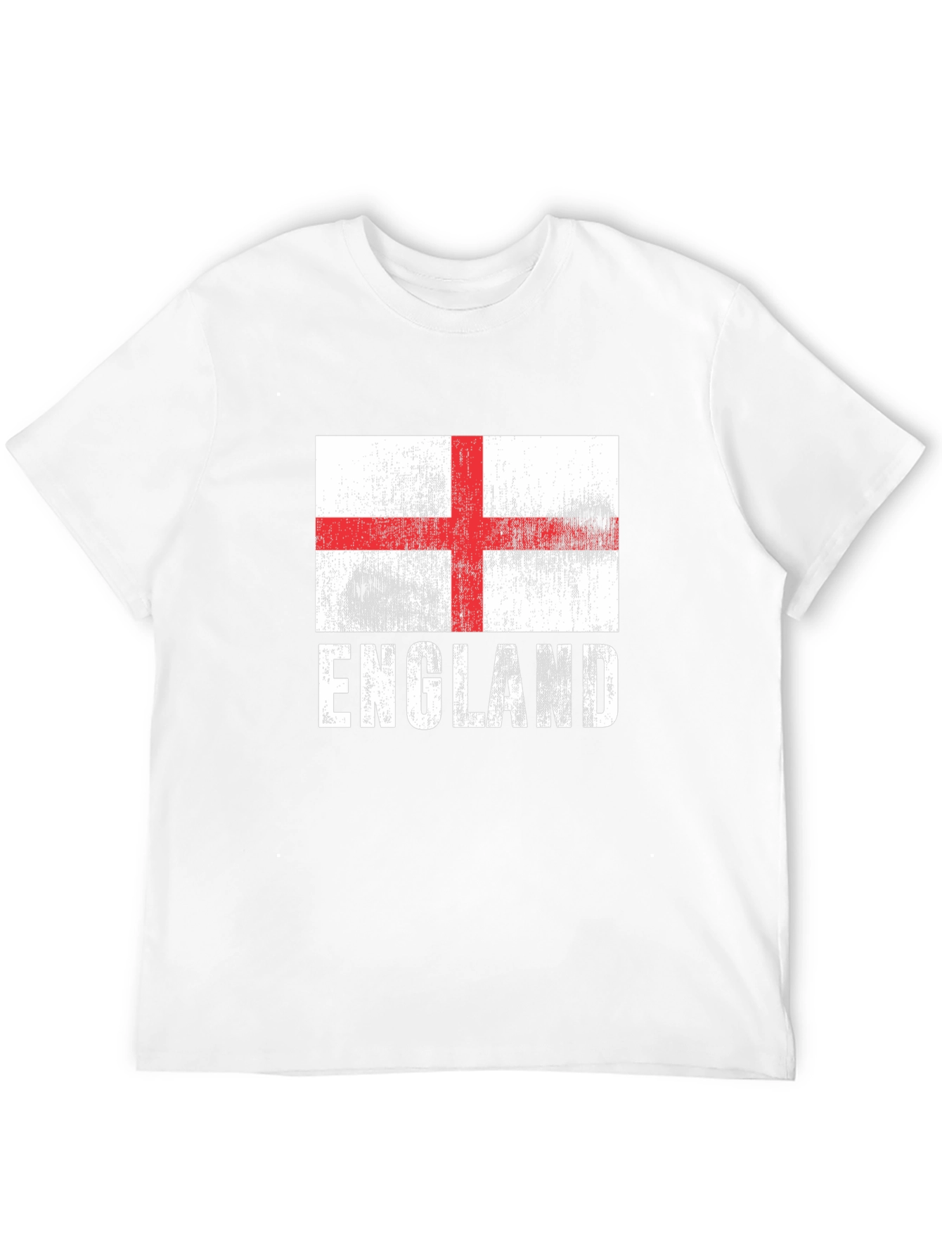 England Flag Graphic Tee - Stylish Mens T-Shirt