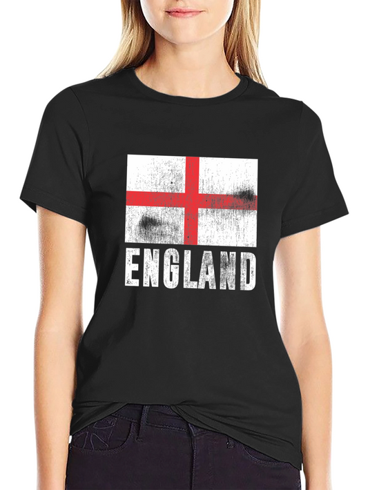England Flag Graphic Tee - Stylish Mens T-Shirt