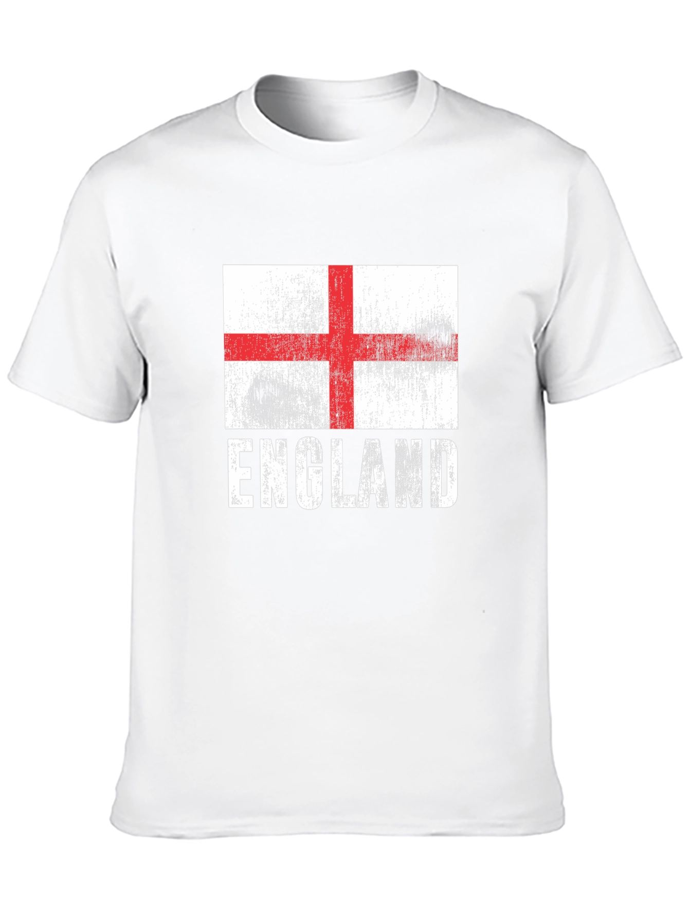 England Flag Graphic Tee - Stylish Mens T-Shirt