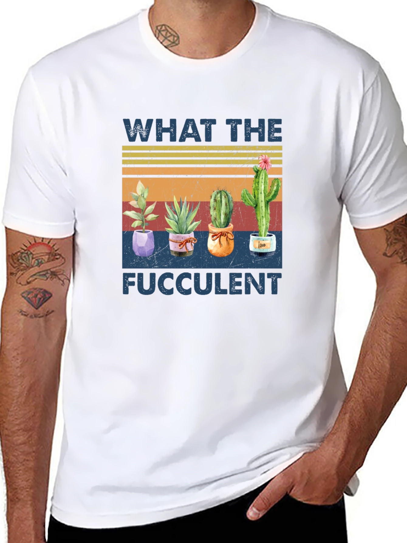 What the Fucculent Graphic T-Shirt