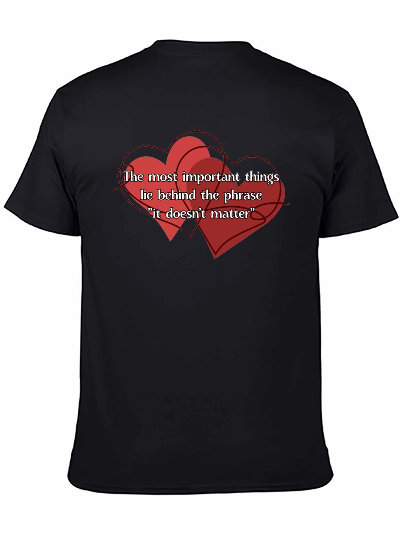 Important Things Tee - Heart Design