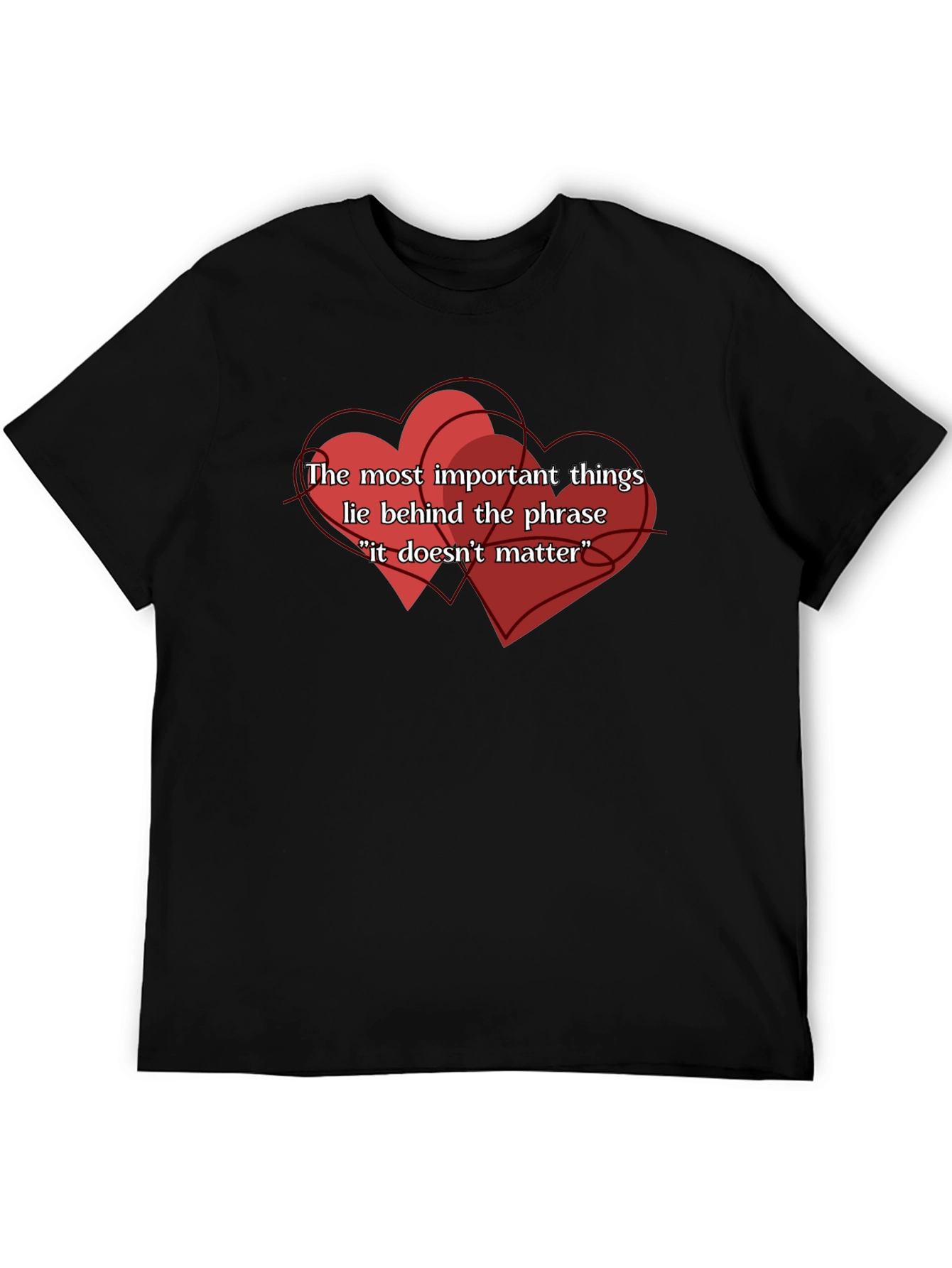 Important Things Tee - Heart Design
