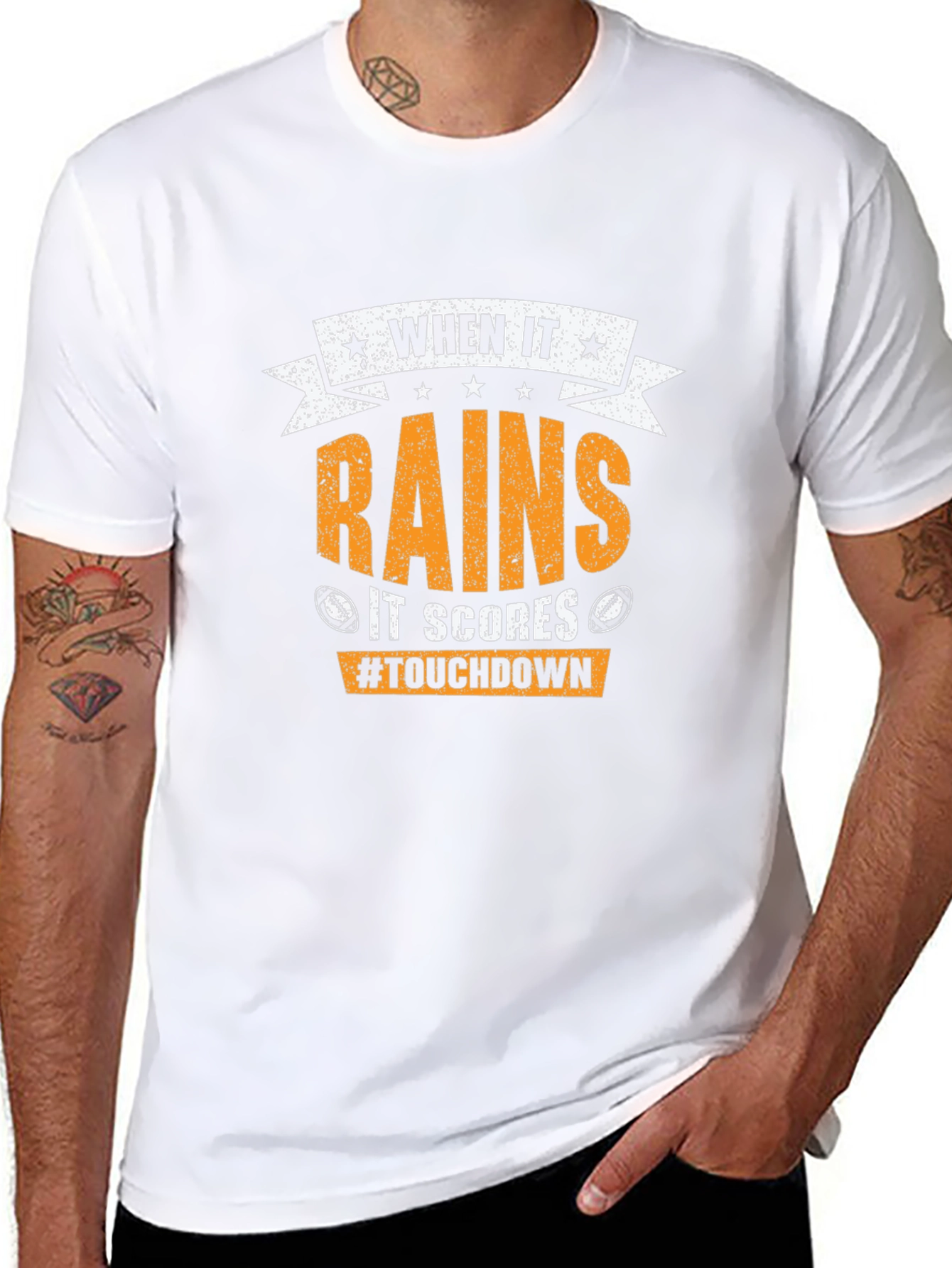 When It Rains It Scores T-Shirt