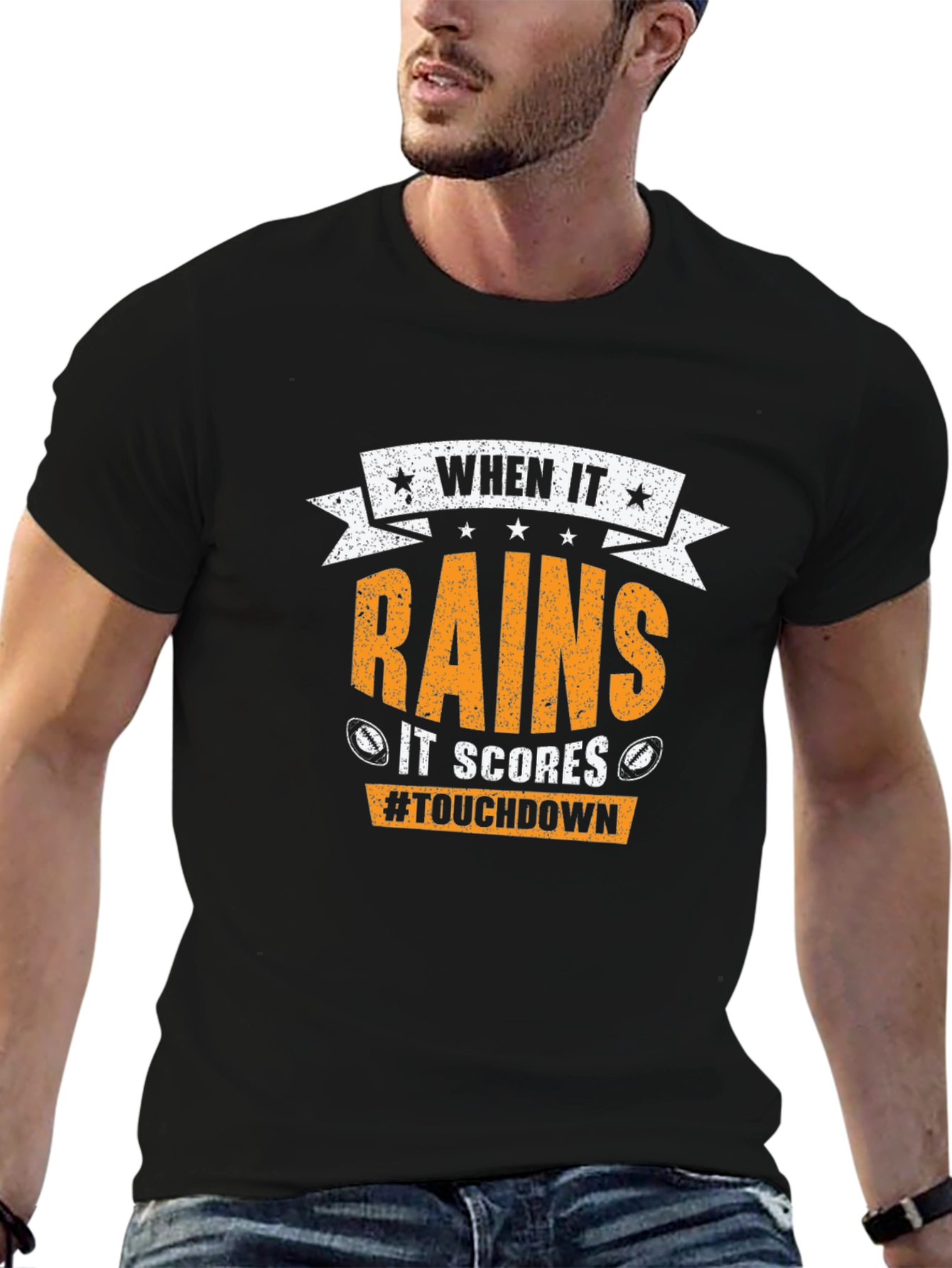 When It Rains It Scores T-Shirt