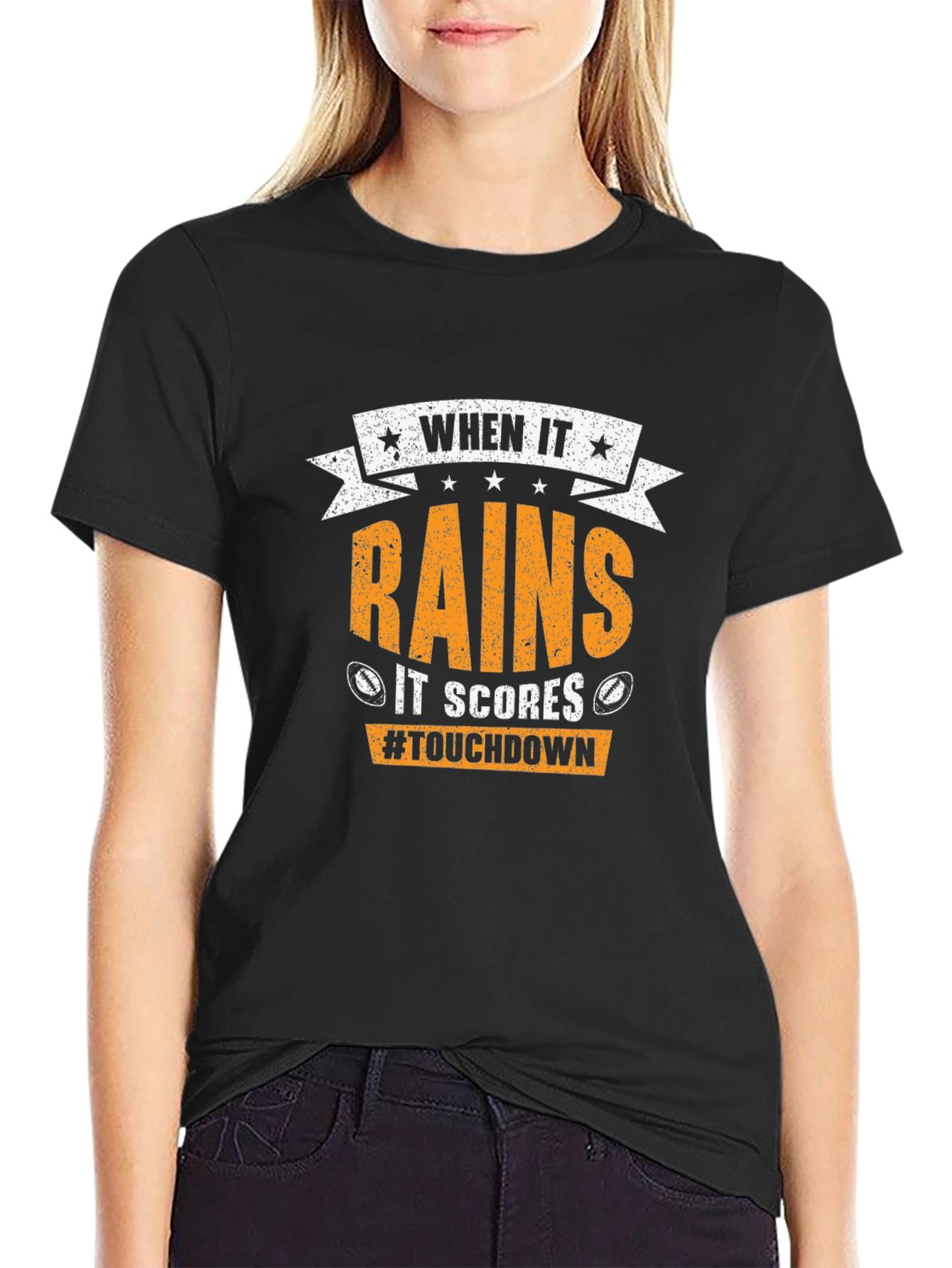 When It Rains It Scores T-Shirt