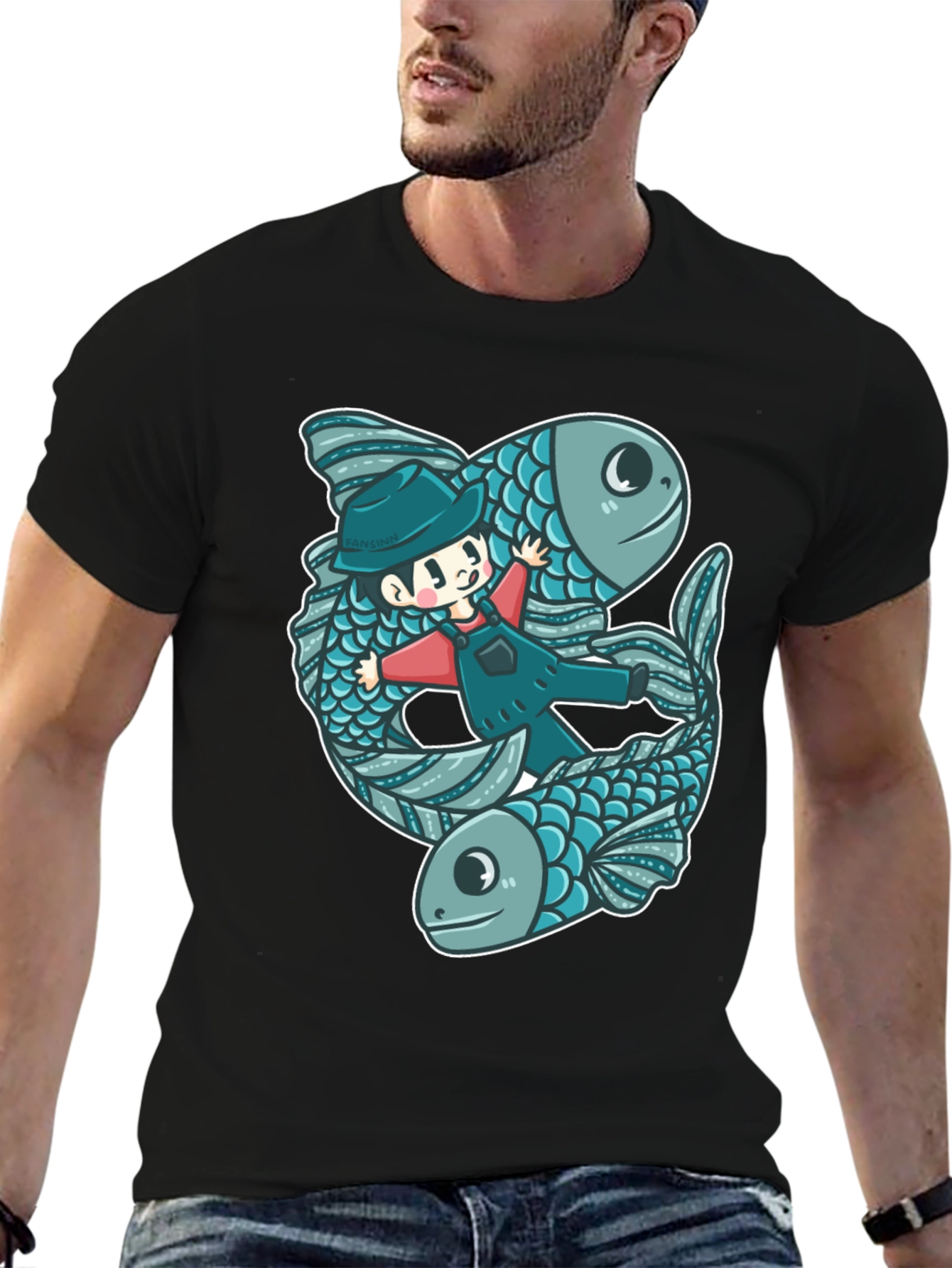 Pisces Zodiac Sign Graphic Tee