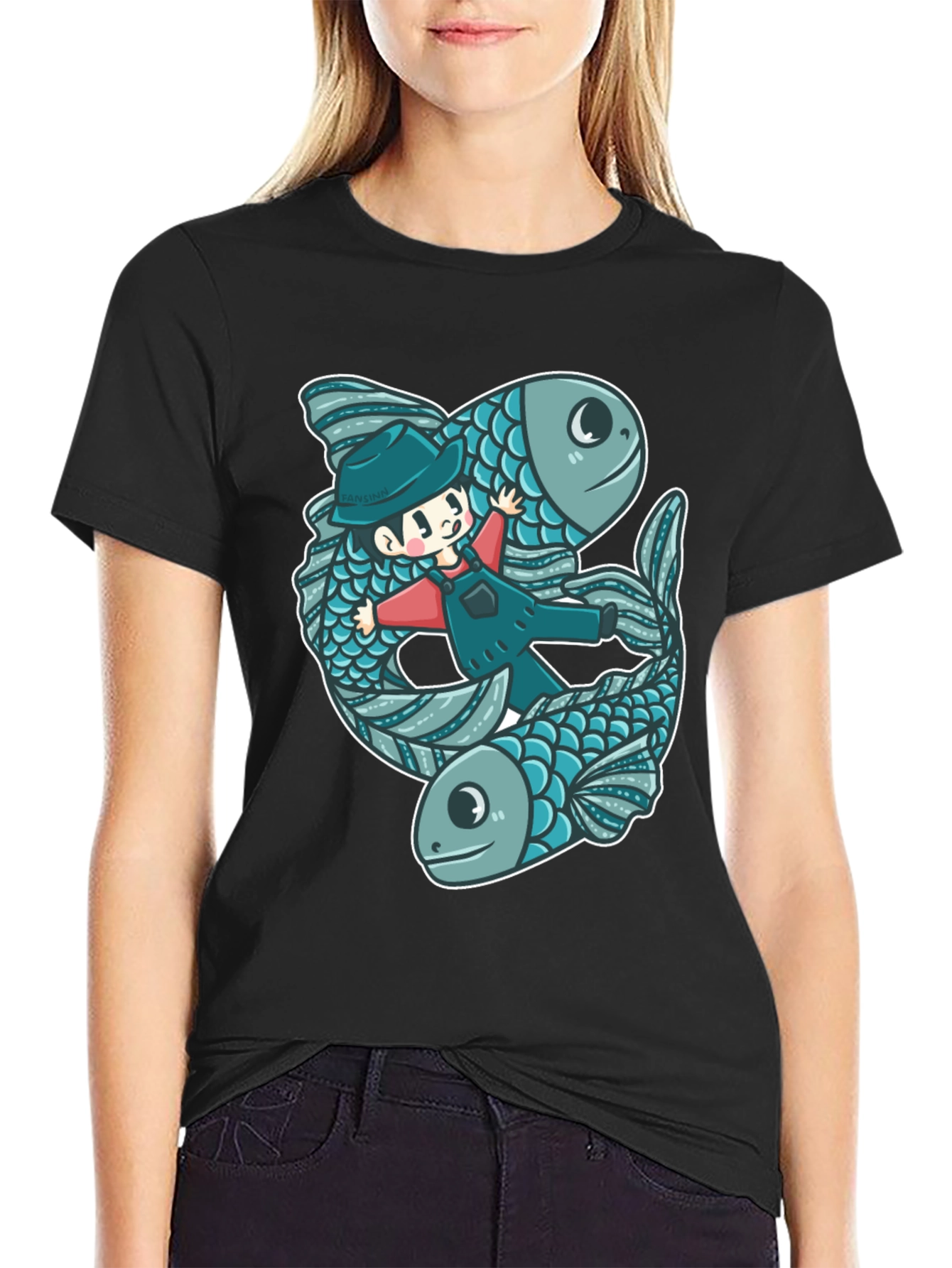 Pisces Zodiac Sign Graphic Tee