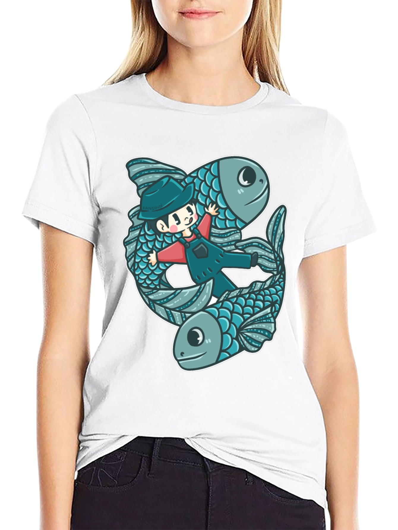 Pisces Zodiac Sign Graphic Tee