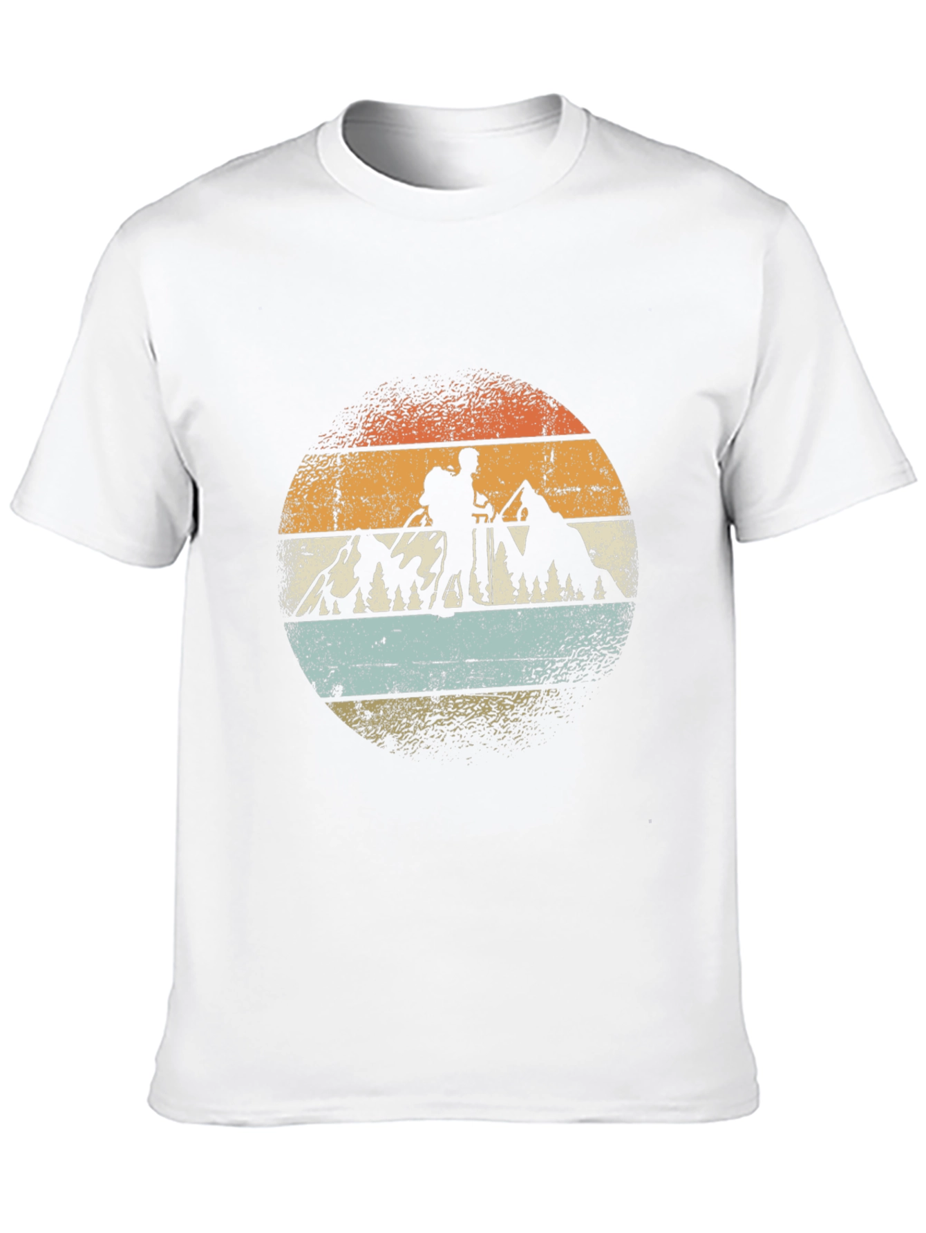 Retro Hiker Graphic Tee - Adventure Ready