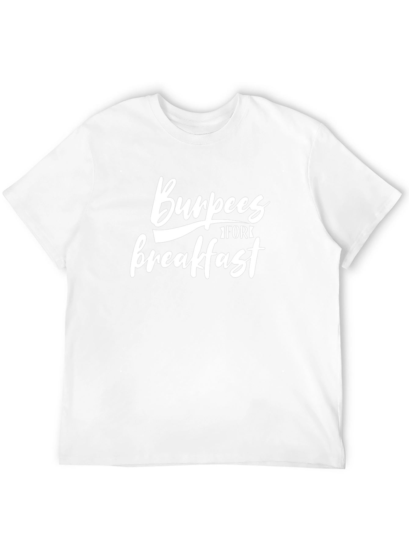 Burpees for Breakfast Graphic Tee - Black