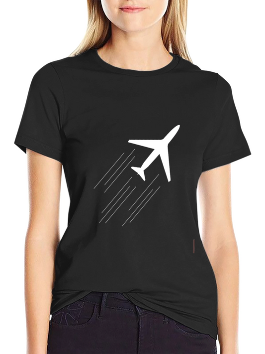 Airplane Graphic Tee - Travel in Style!