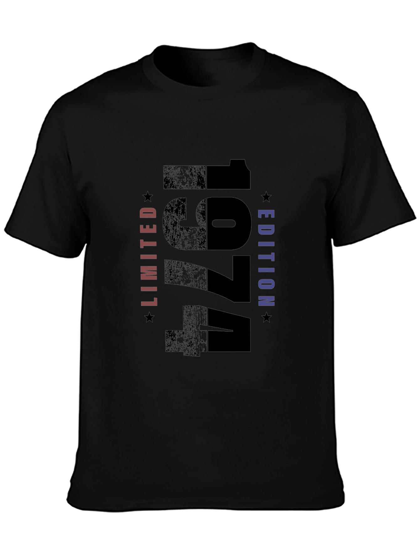 Limited Edition 1971 Black Graphic Tee