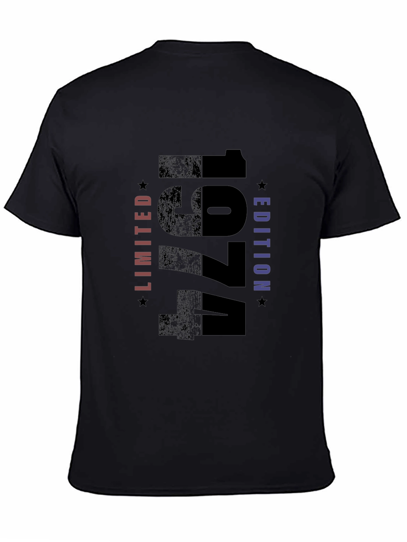 Limited Edition 1971 Black Graphic Tee