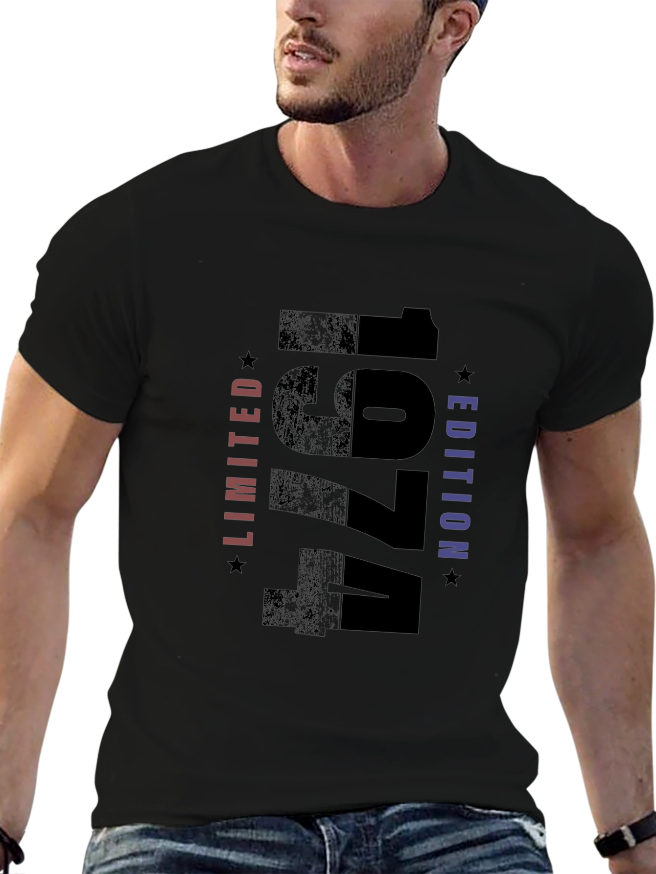 Limited Edition 1971 Black Graphic Tee