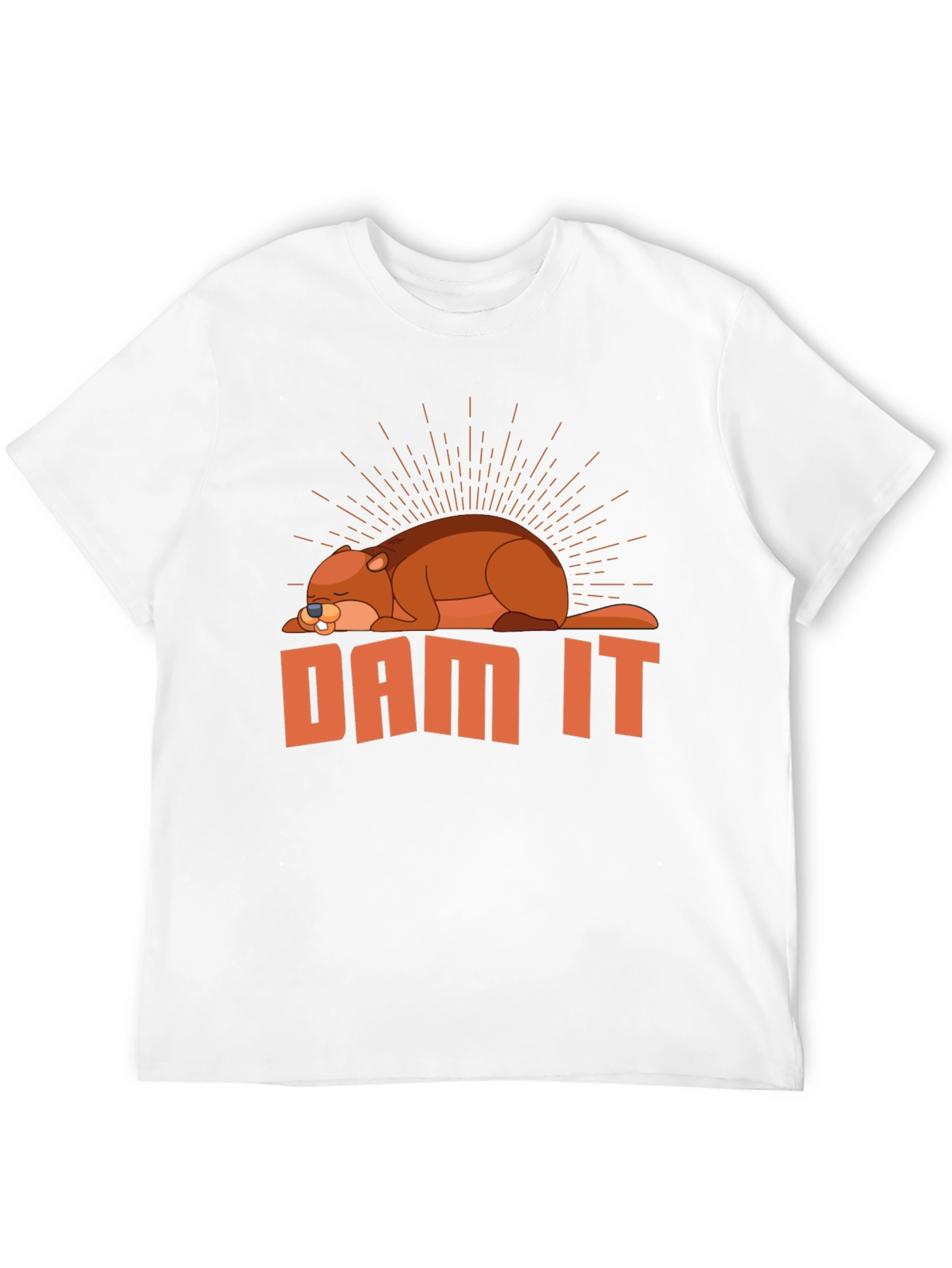 Dam It Beaver T-Shirt - Funny Graphic Tee