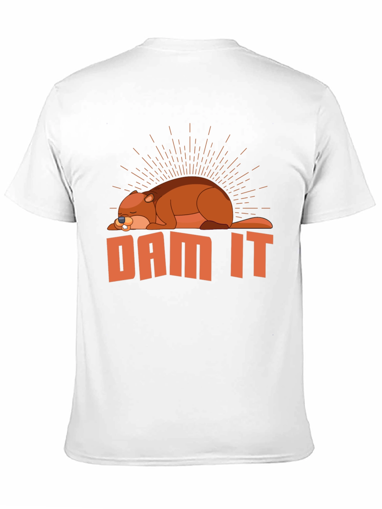 Dam It Beaver T-Shirt - Funny Graphic Tee