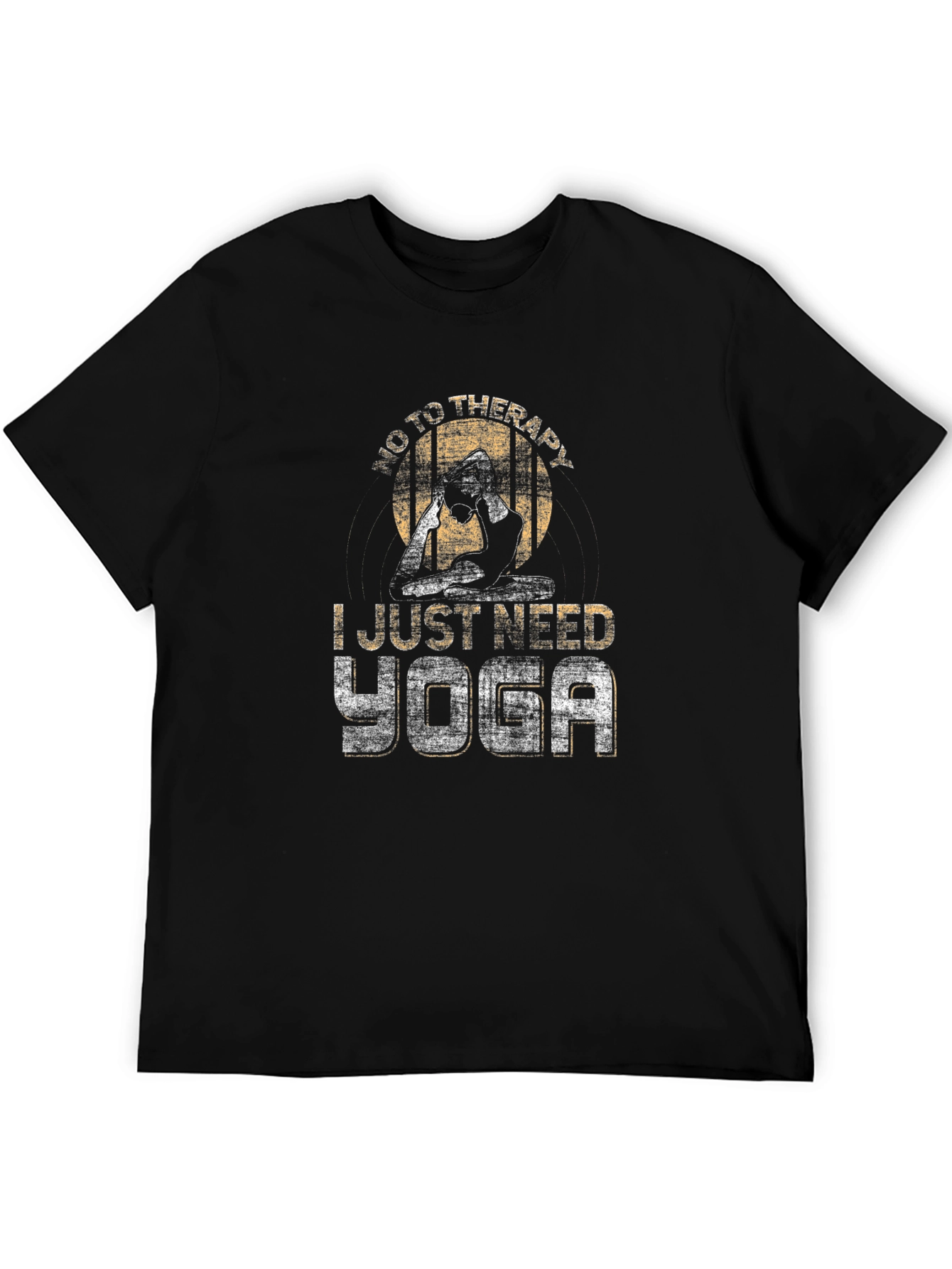 Yoga Therapy Graphic Tee - Relax and Recharge