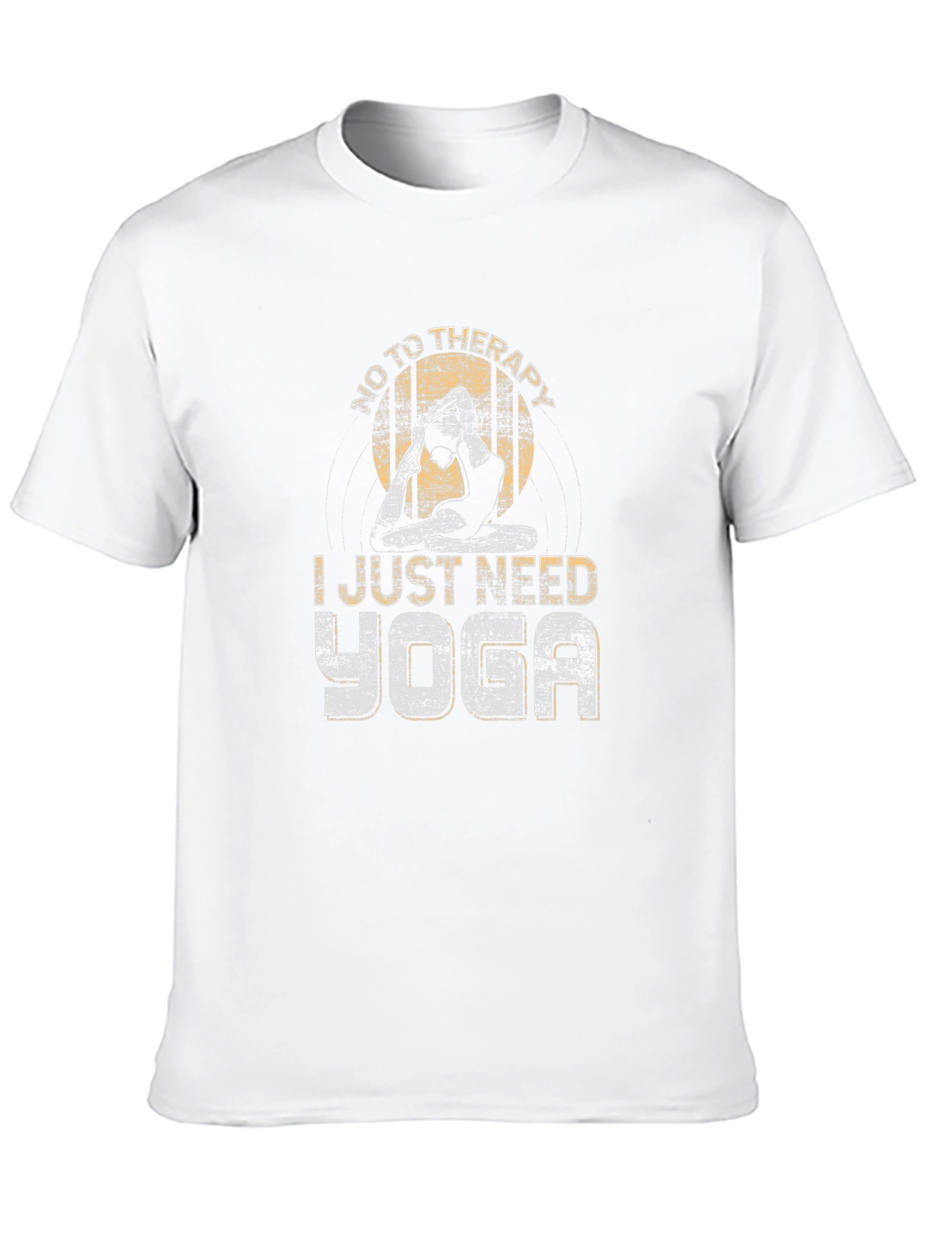 Yoga Therapy Graphic Tee - Relax and Recharge