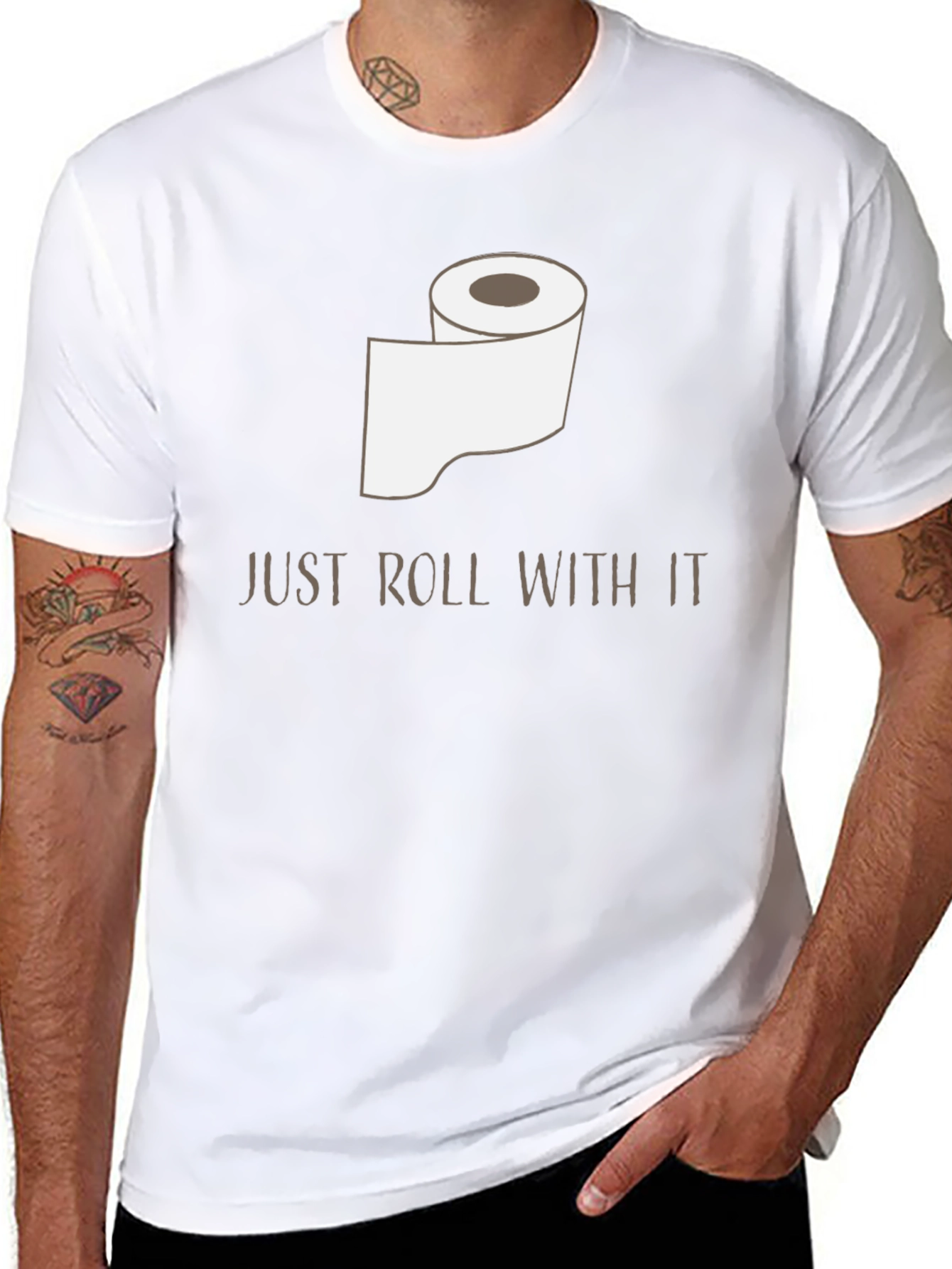 Just Roll With It Graphic Tee