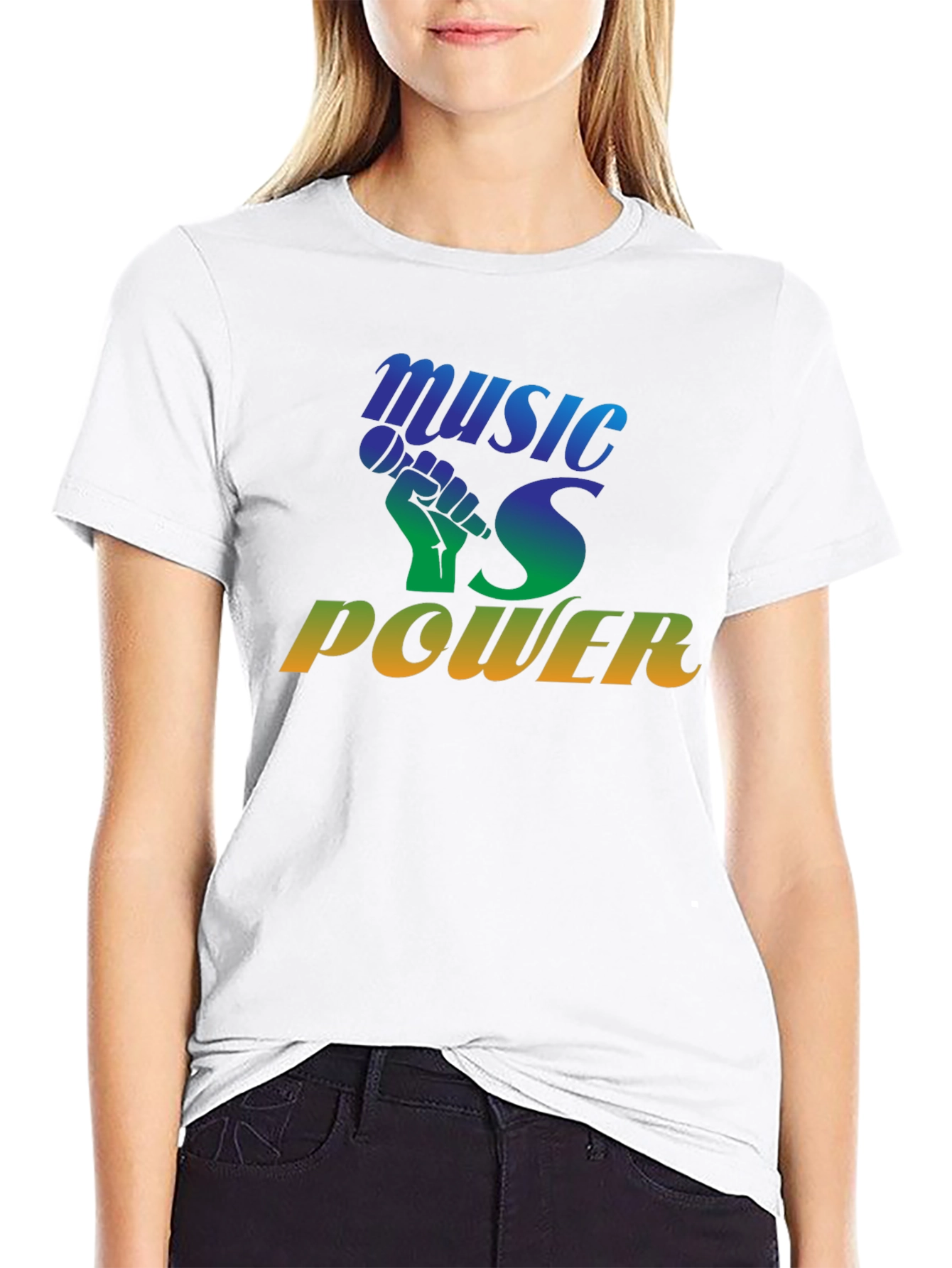 Music is Power T-Shirt