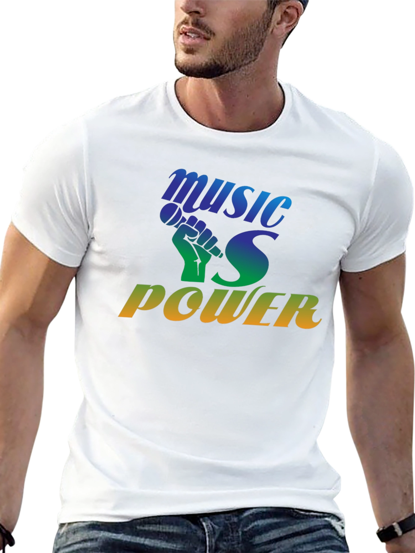 Music is Power T-Shirt