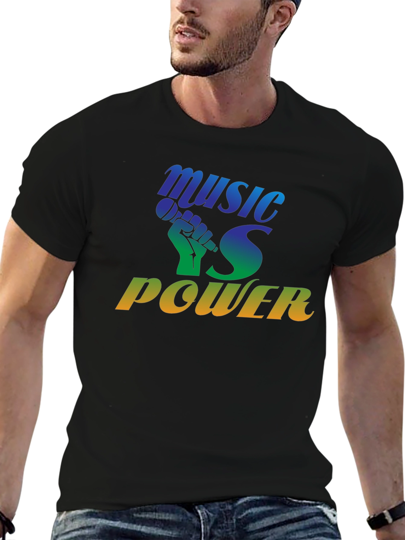 Music is Power T-Shirt