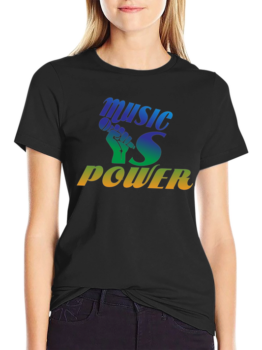 Music is Power T-Shirt