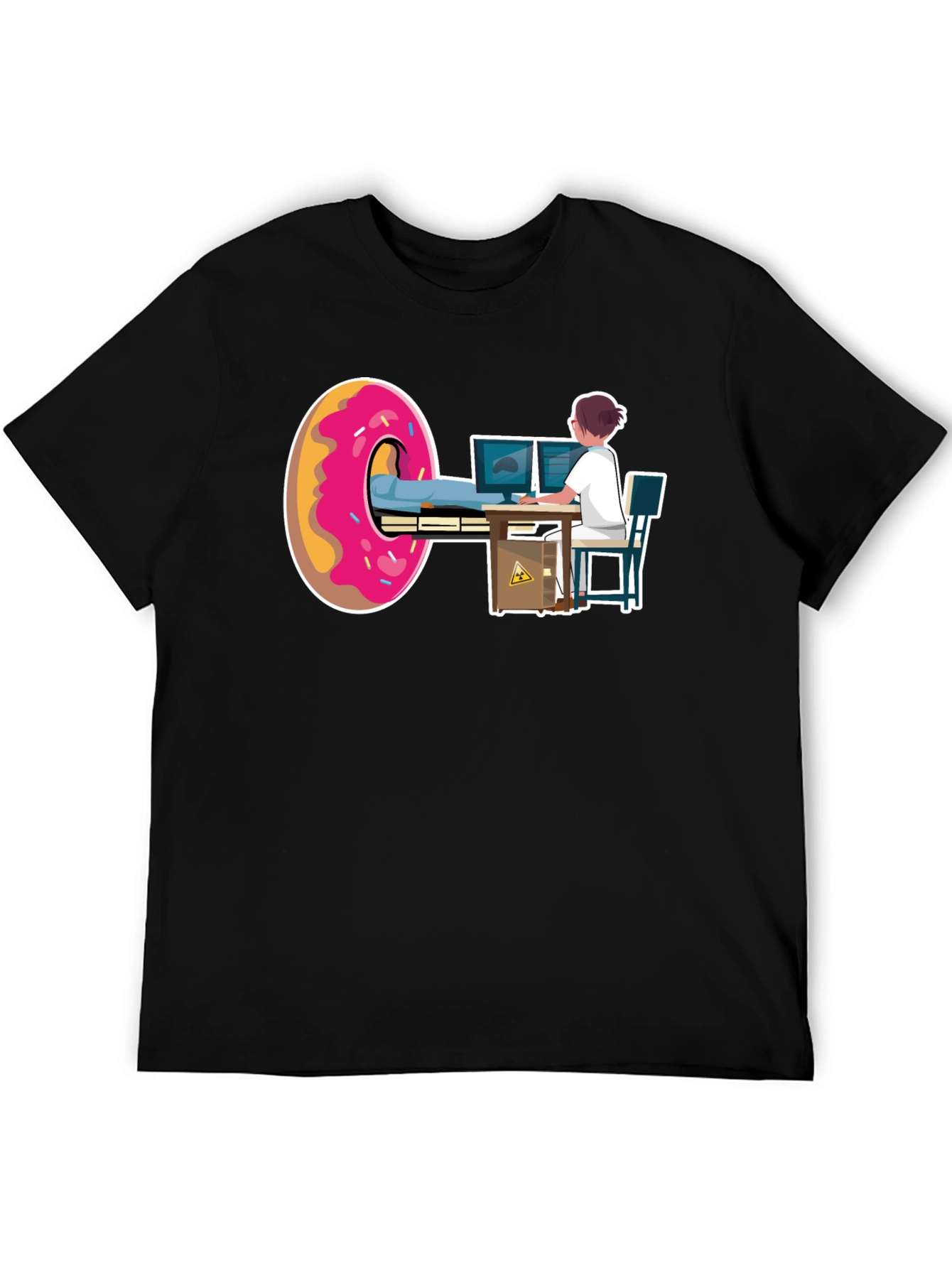 Funny Donut CT Scan Radiology Tech T-Shirt