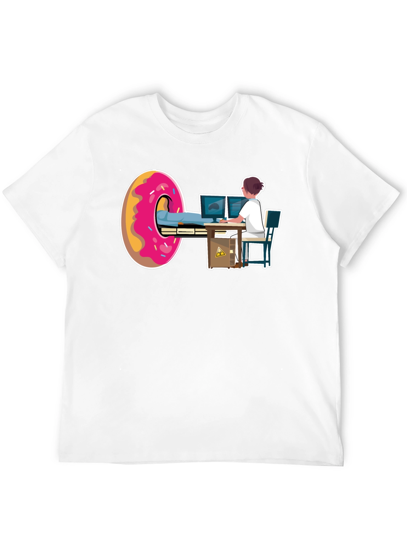 Funny Donut CT Scan Radiology Tech T-Shirt