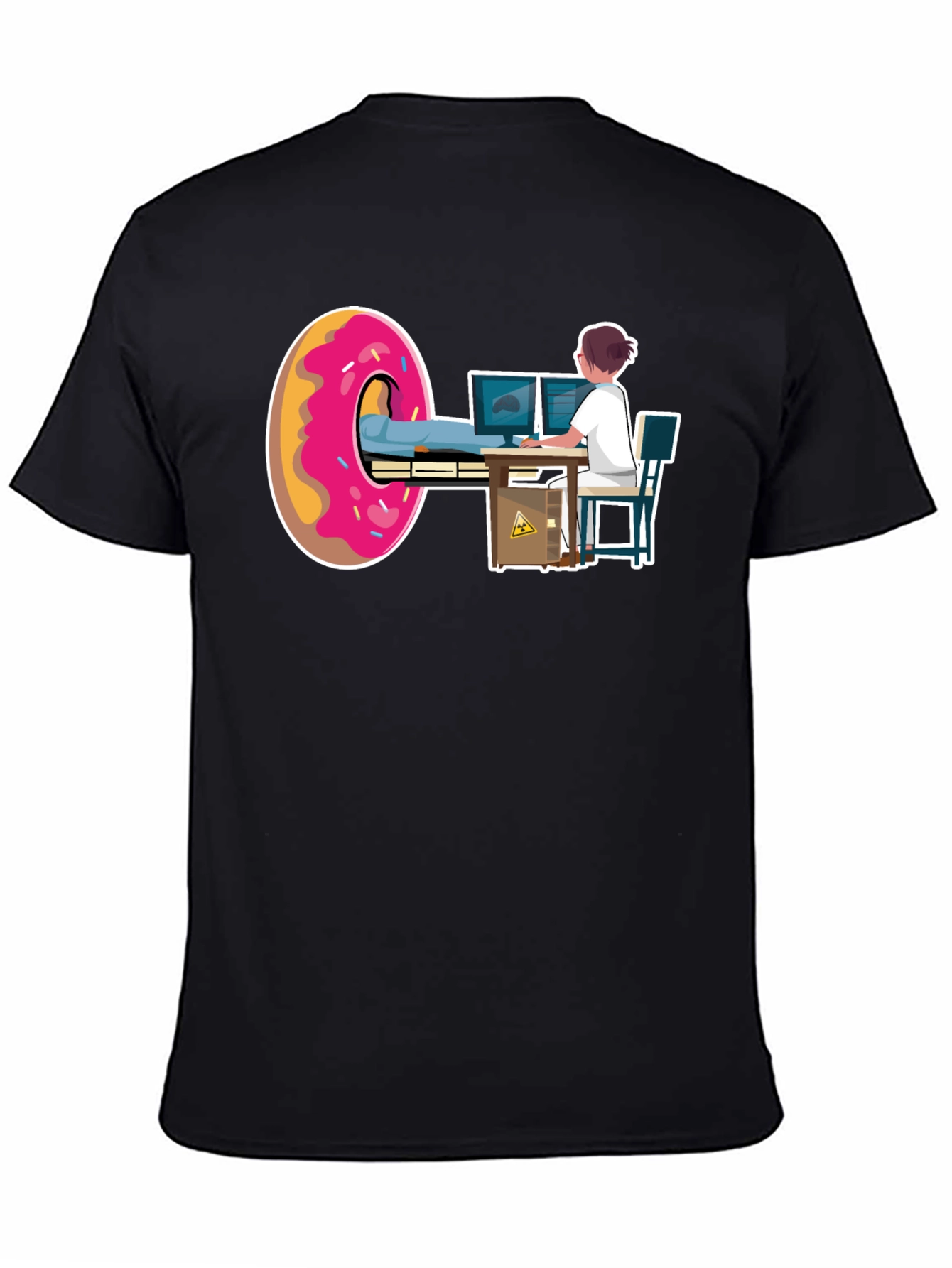 Funny Donut CT Scan Radiology Tech T-Shirt
