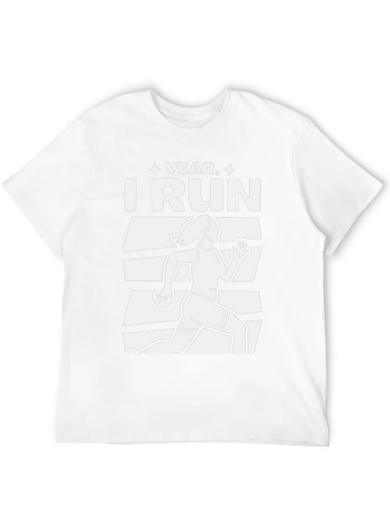 Yeah I Run Graphic T-Shirt - Running Apparel