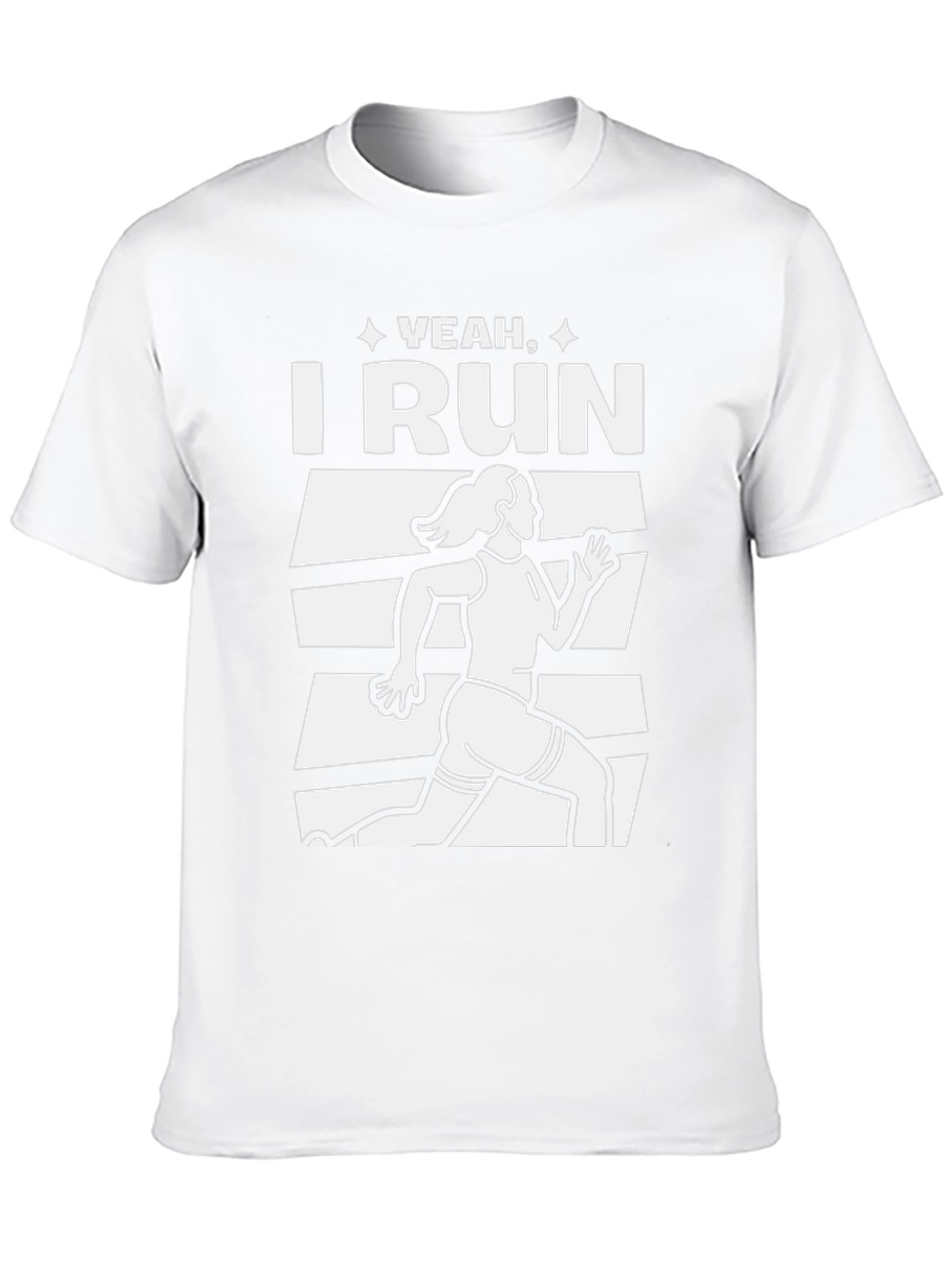 Yeah I Run Graphic T-Shirt - Running Apparel