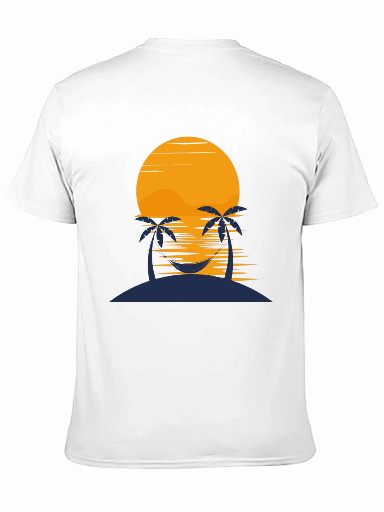 Sunset Island Graphic Tee - Relaxed Fit
