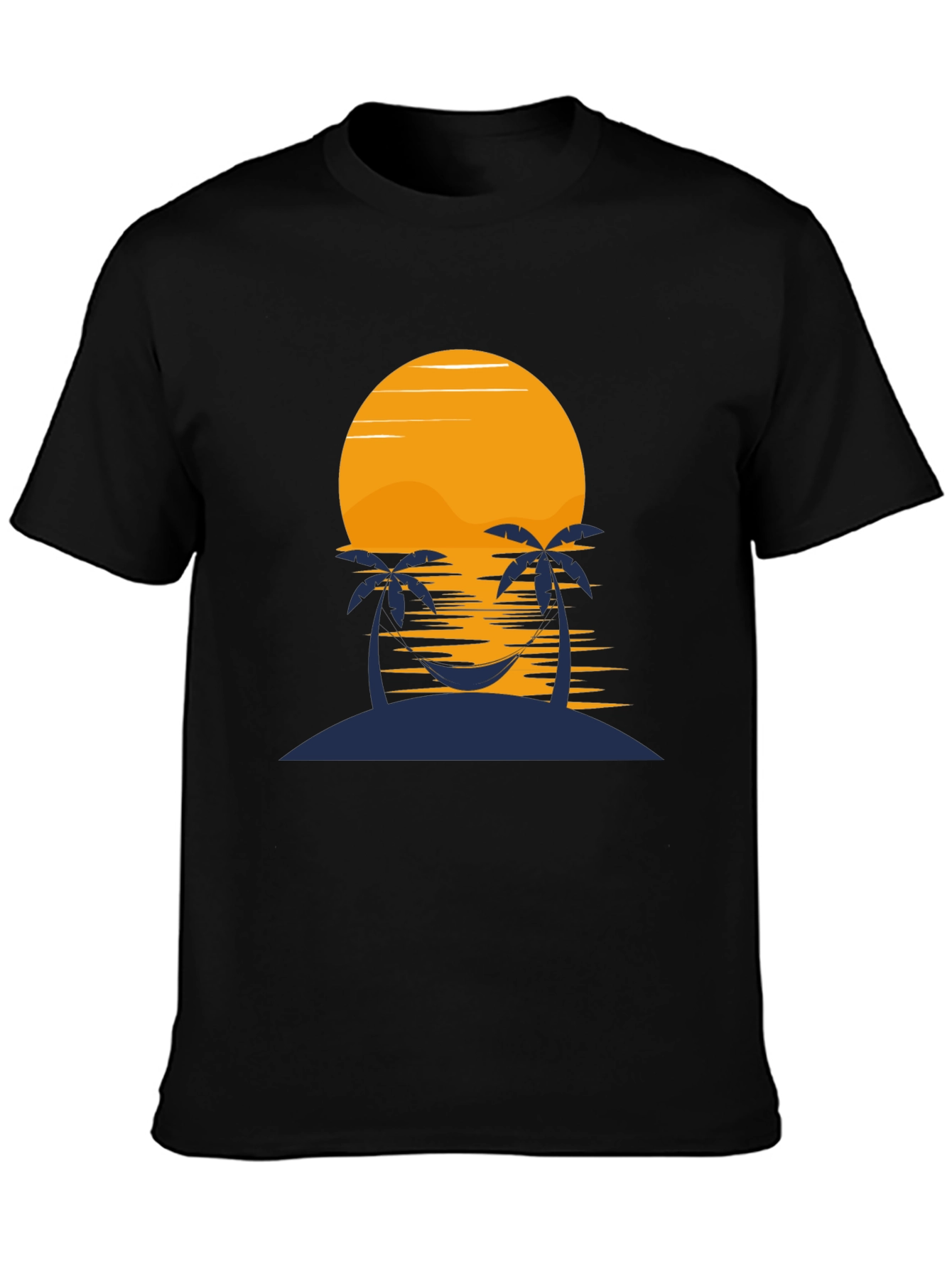 Sunset Island Graphic Tee - Relaxed Fit