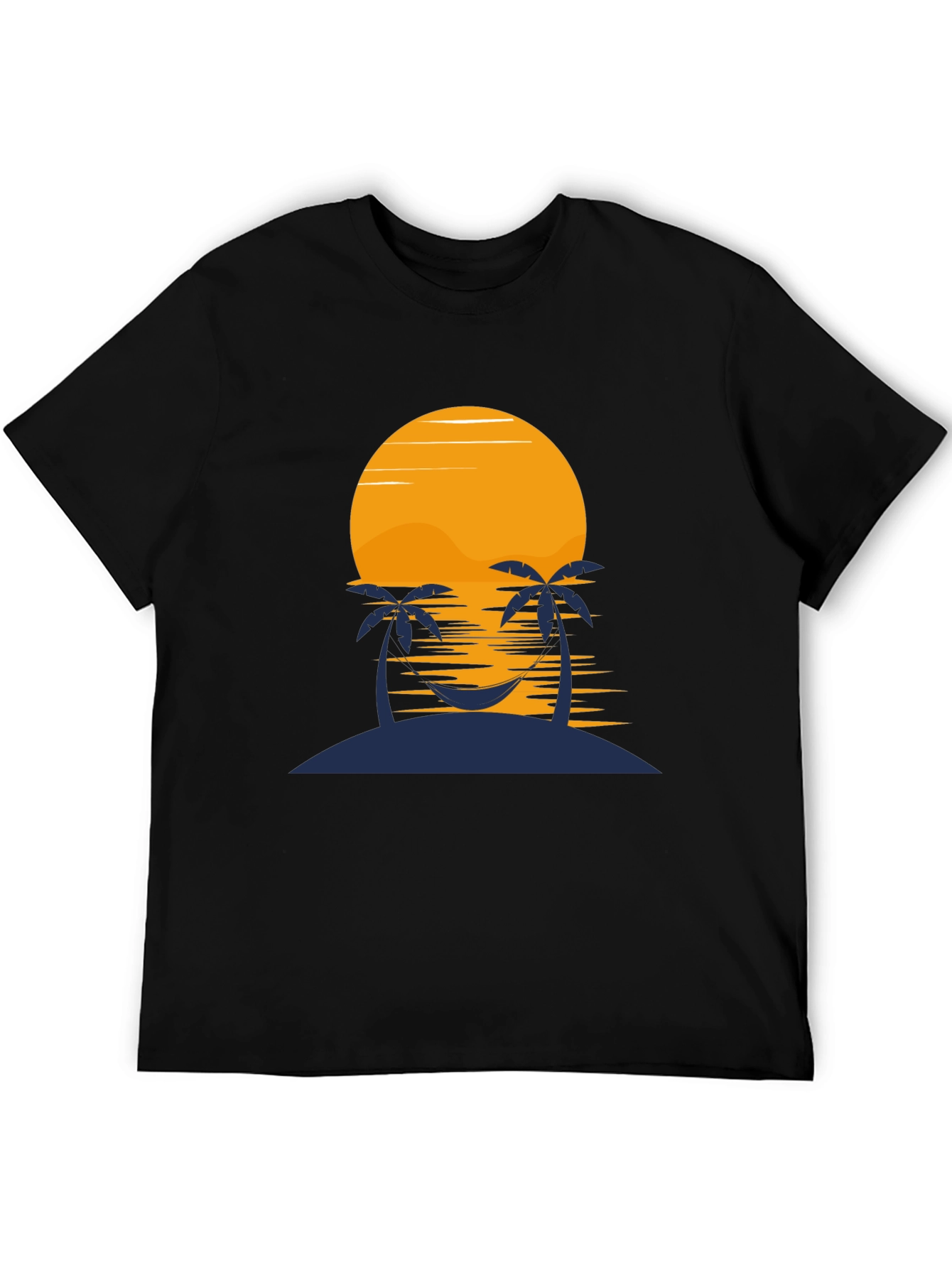 Sunset Island Graphic Tee - Relaxed Fit