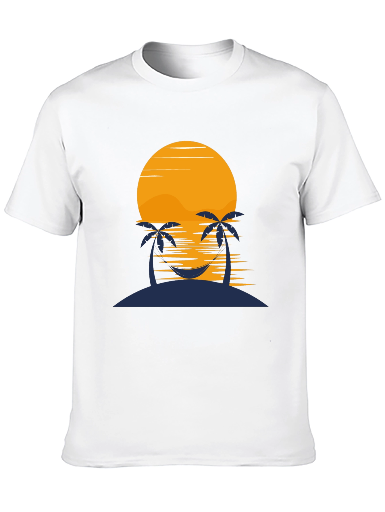Sunset Island Graphic Tee - Relaxed Fit