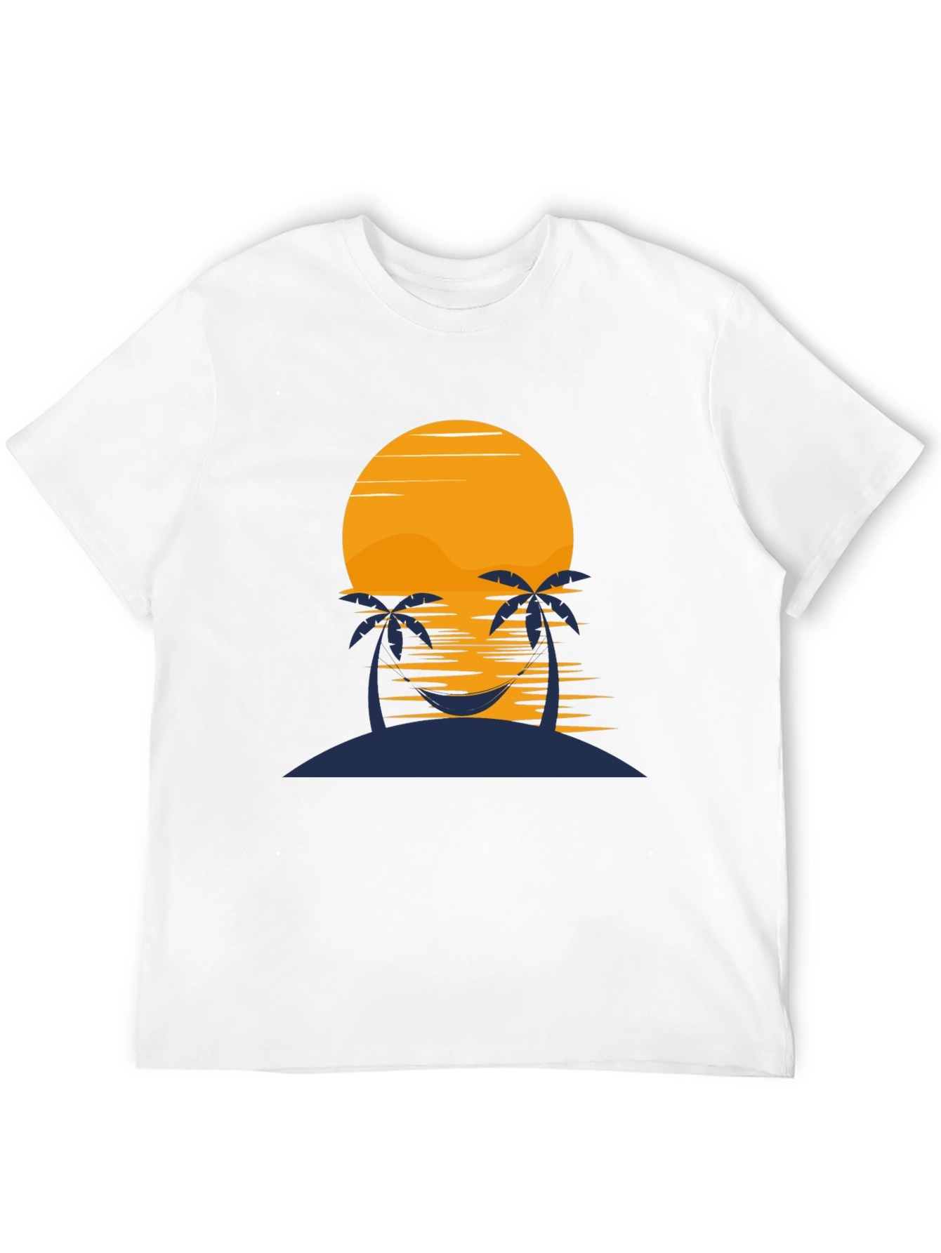 Sunset Island Graphic Tee - Relaxed Fit