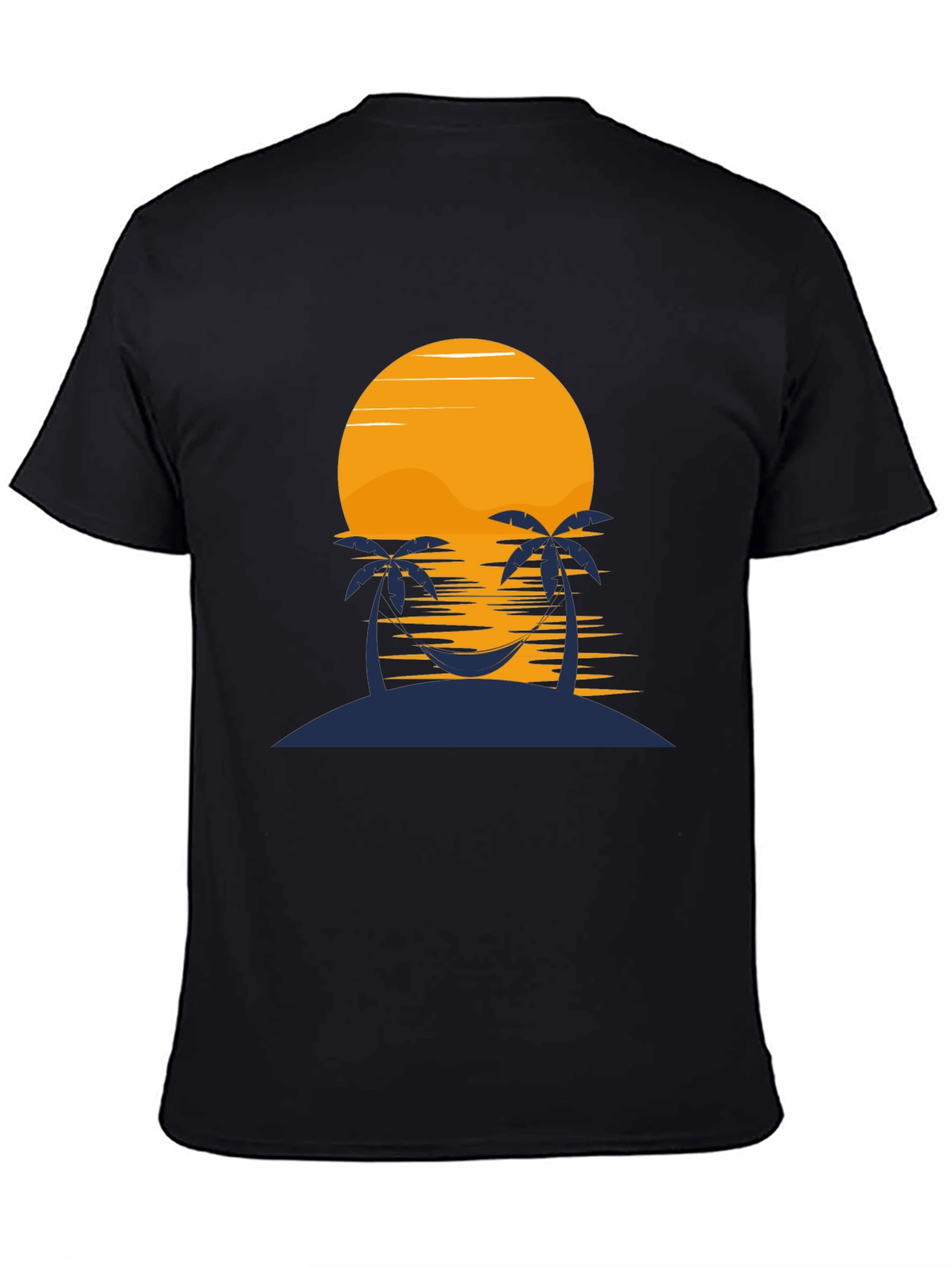 Sunset Island Graphic Tee - Relaxed Fit