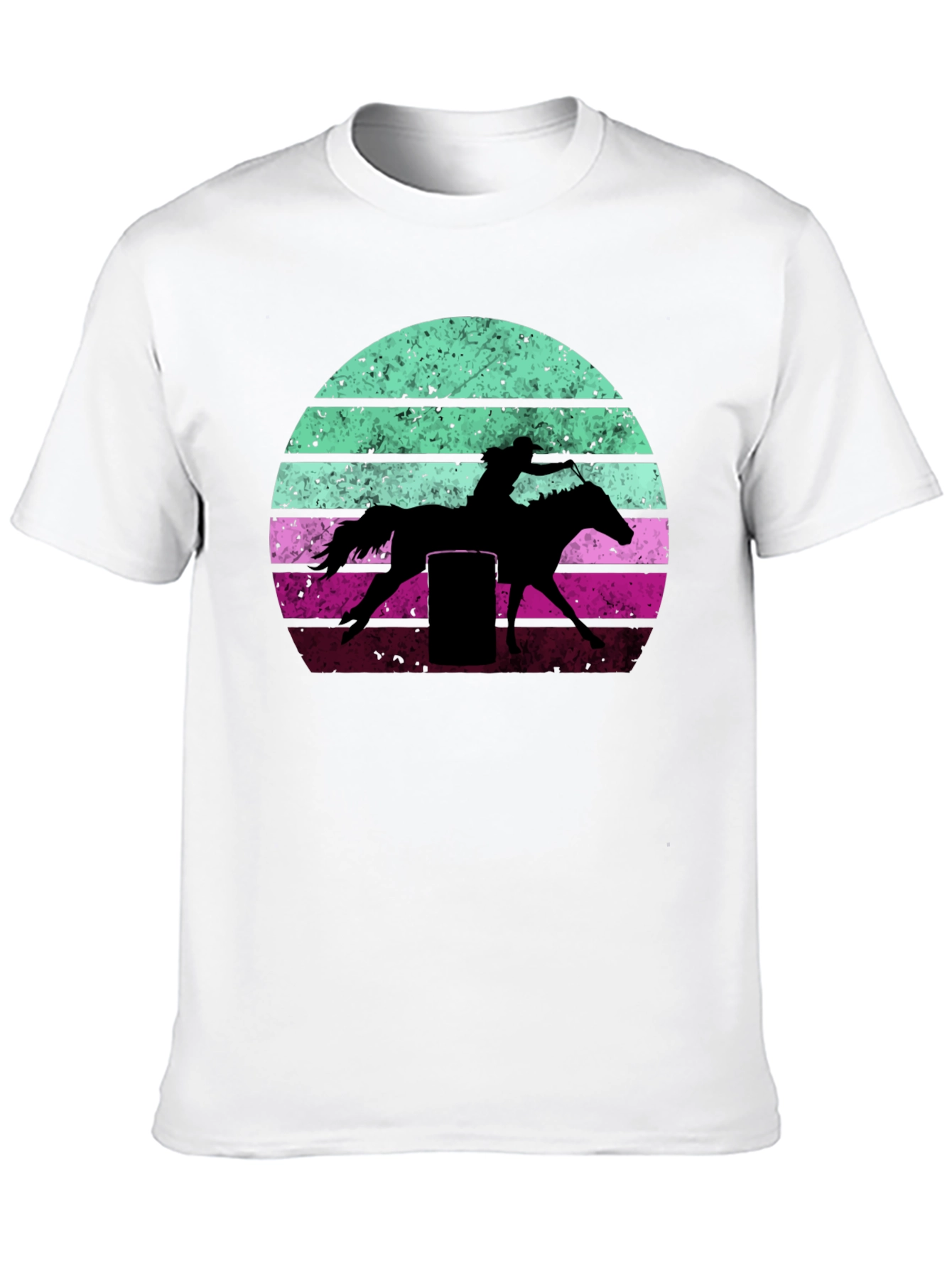 Retro Barrel Racing Graphic Tee