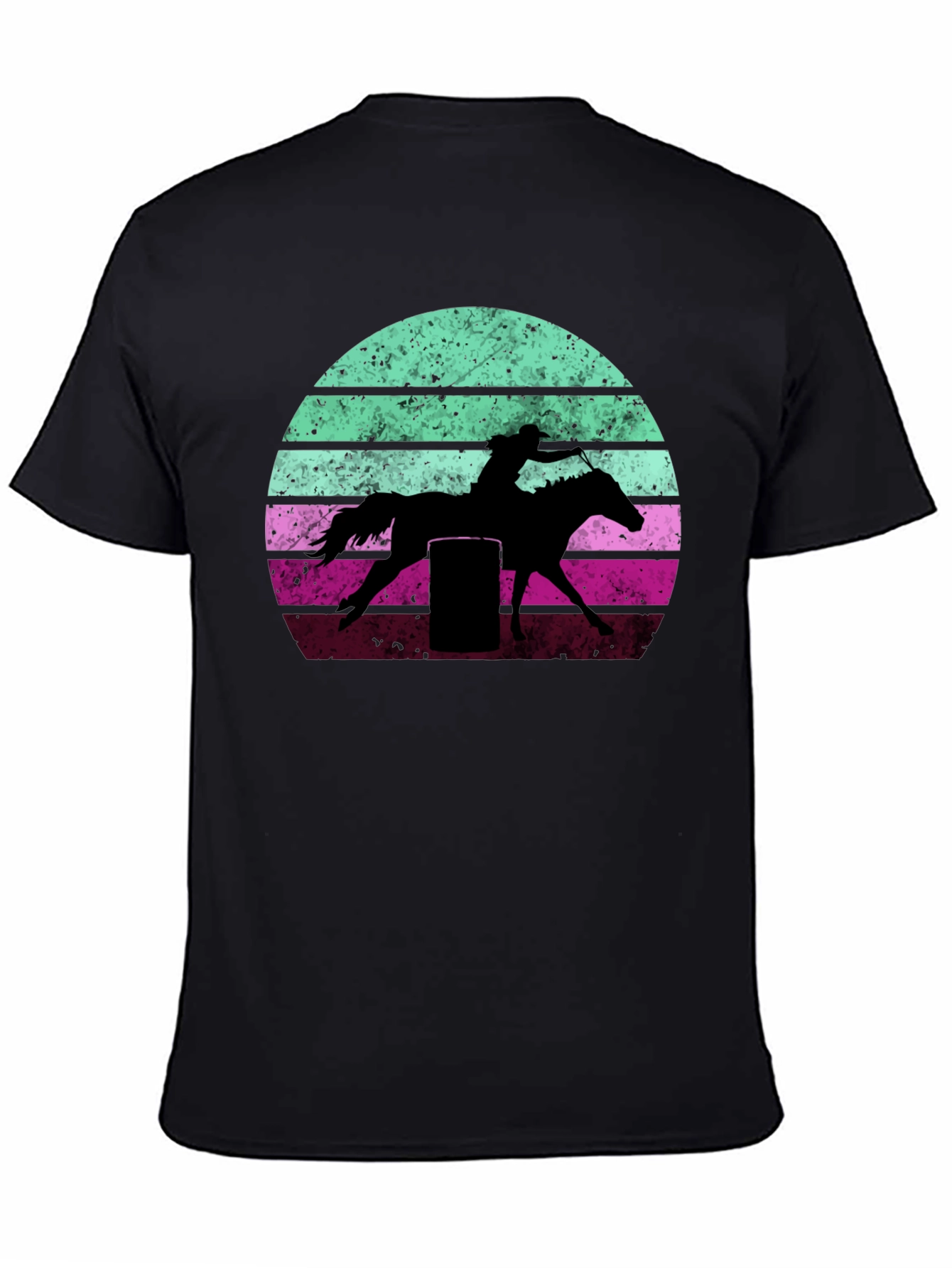 Retro Barrel Racing Graphic Tee