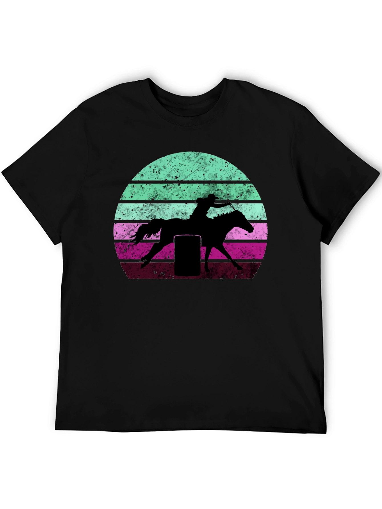 Retro Barrel Racing Graphic Tee