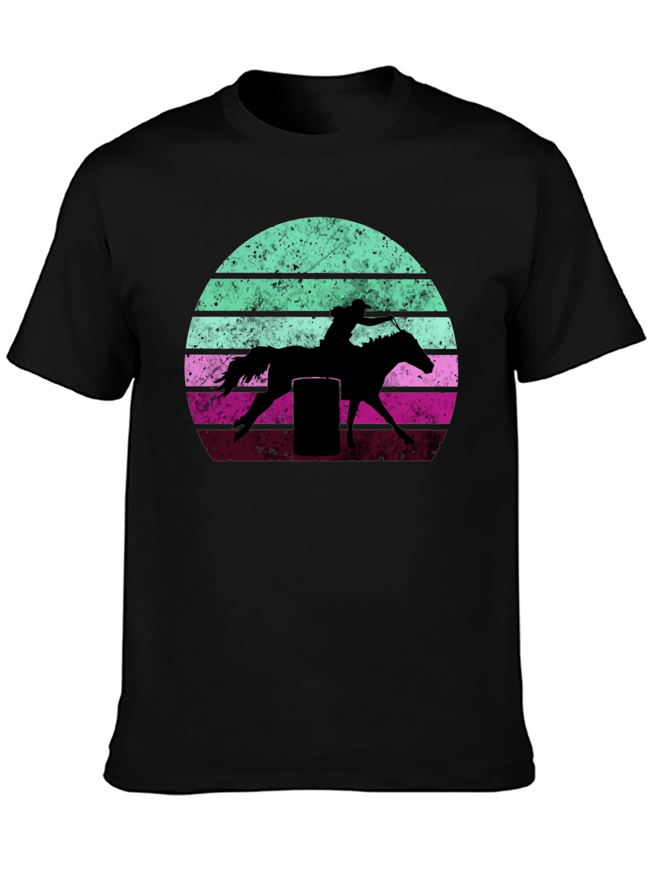 Retro Barrel Racing Graphic Tee