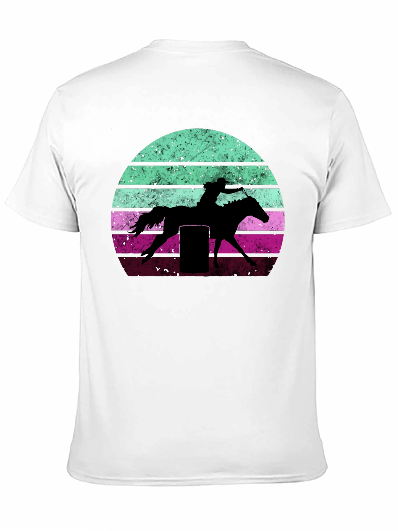 Retro Barrel Racing Graphic Tee