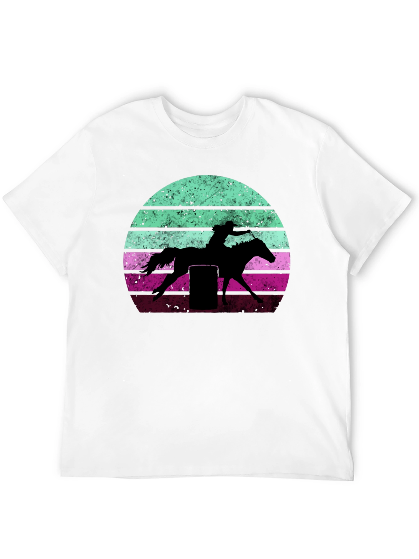 Retro Barrel Racing Graphic Tee