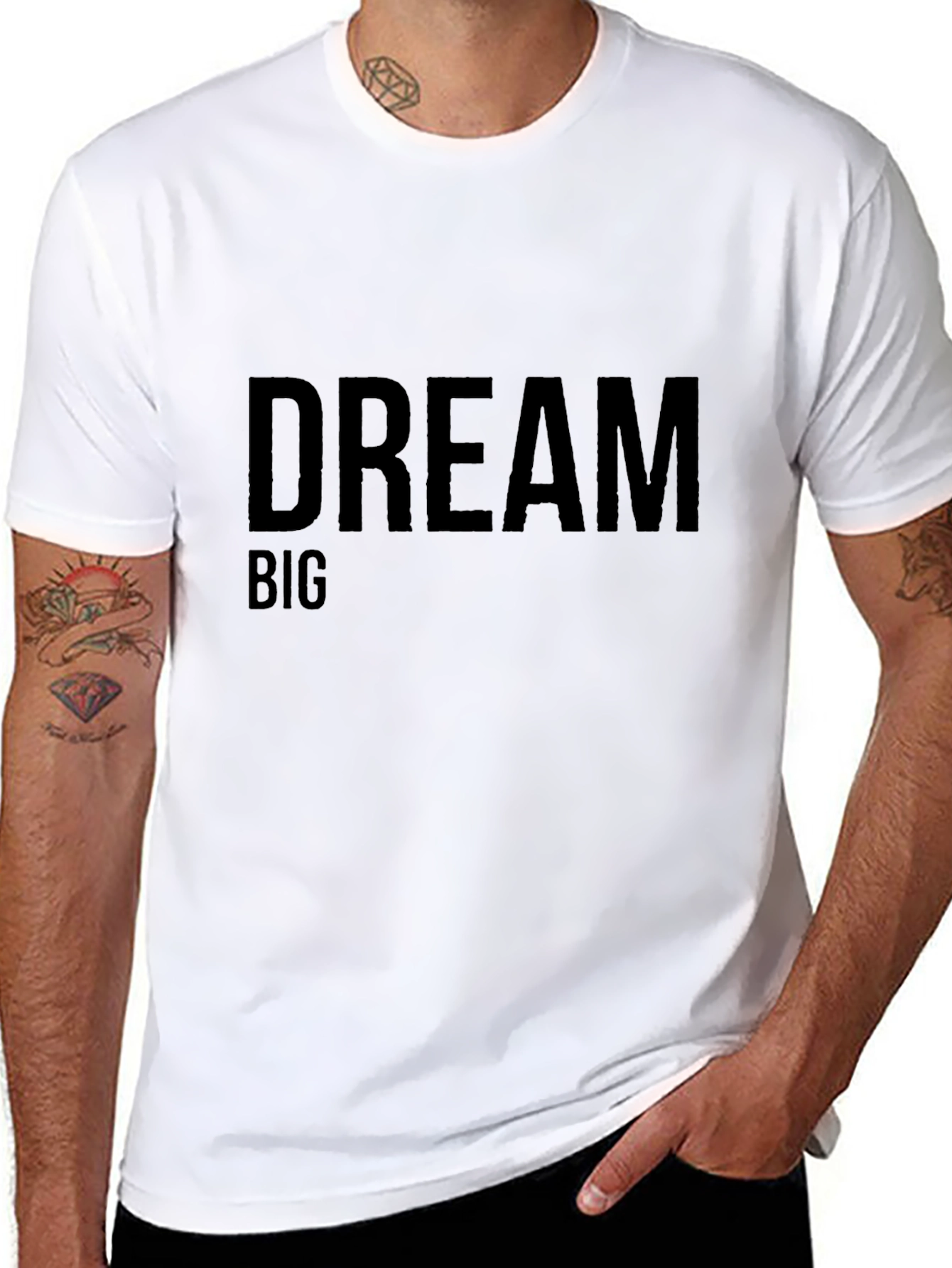 Dream Big Black T-Shirt