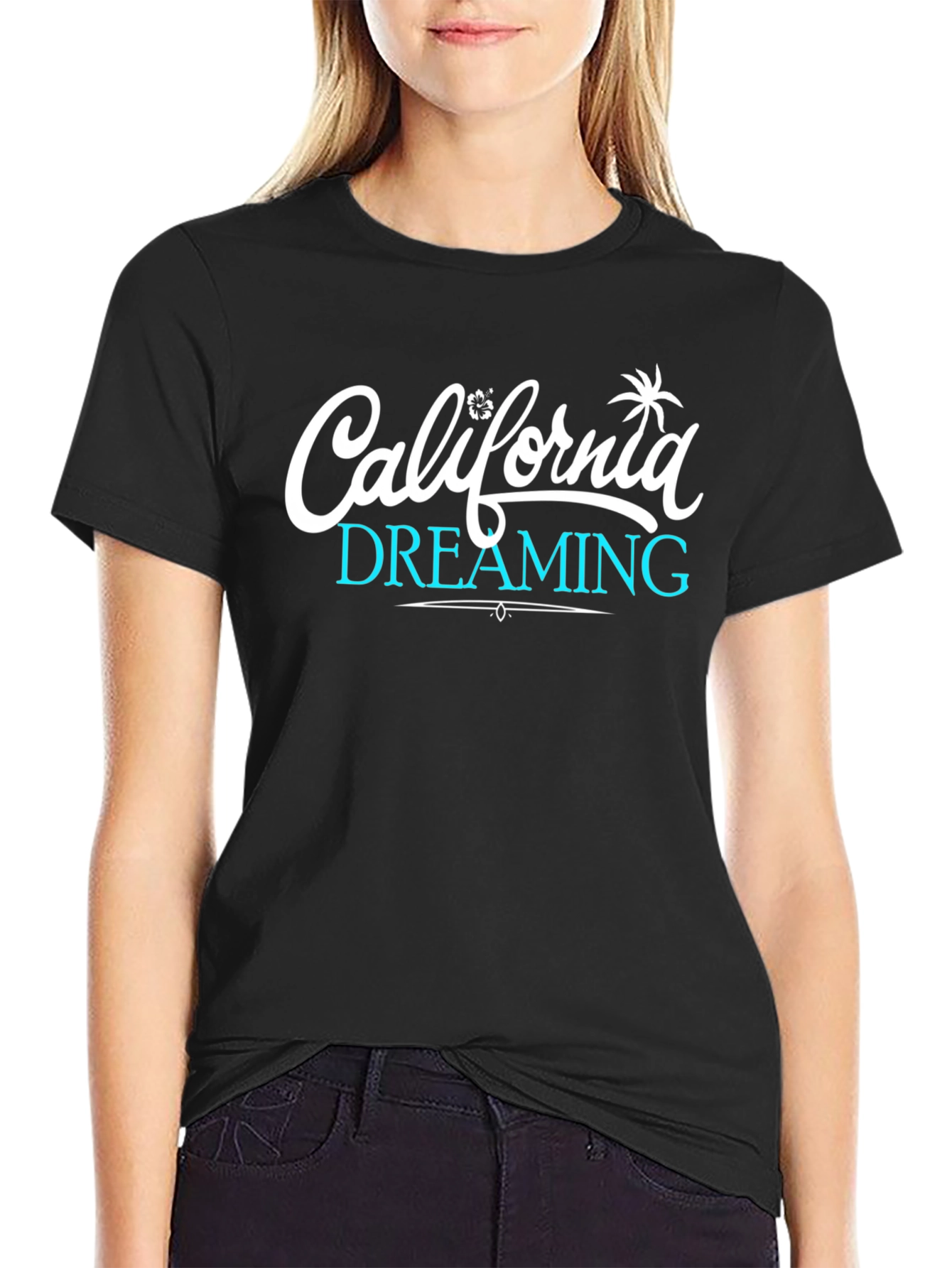 California Dreaming Graphic Tee - Black