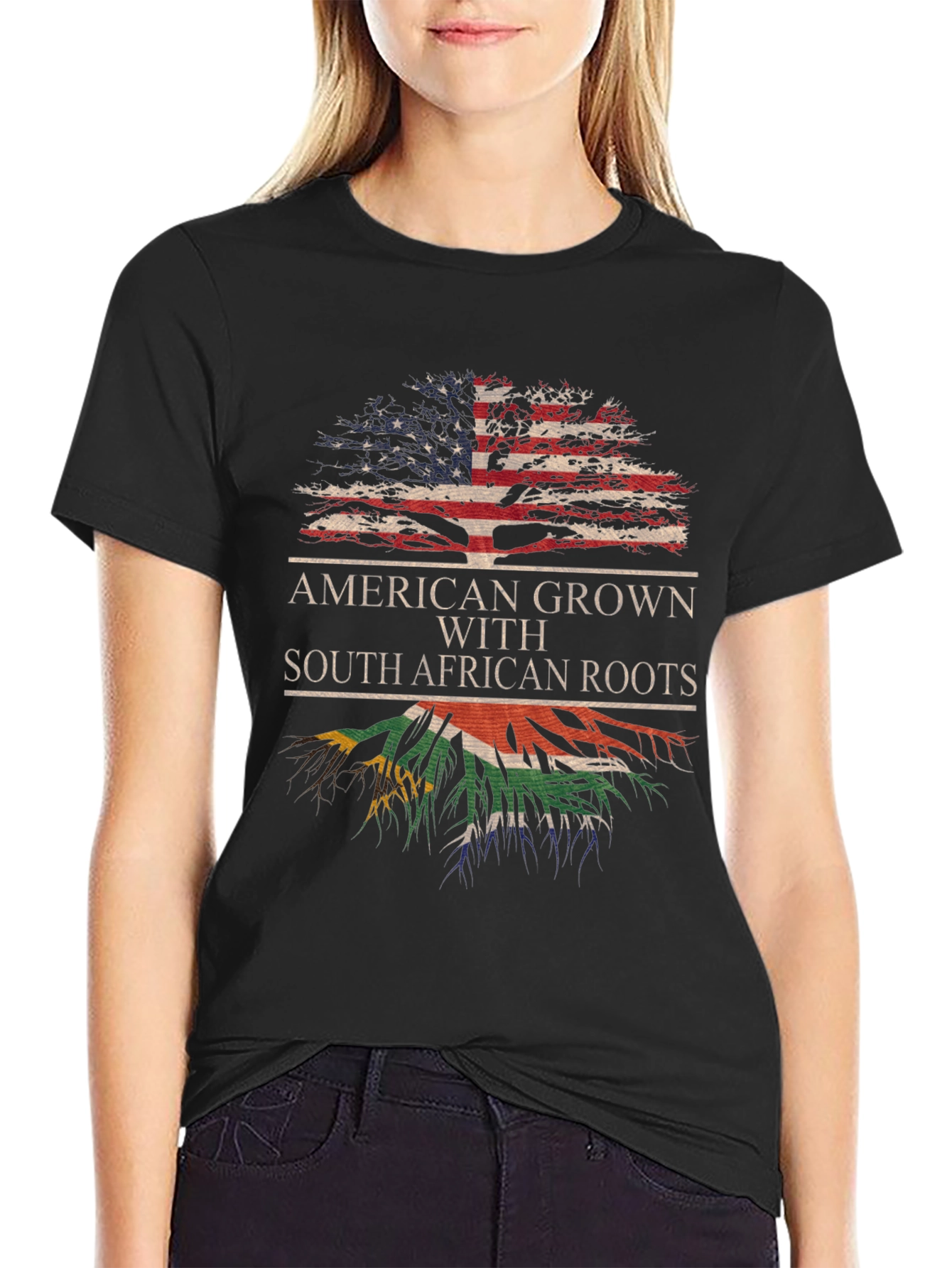 American Grown South African Roots T-Shirt